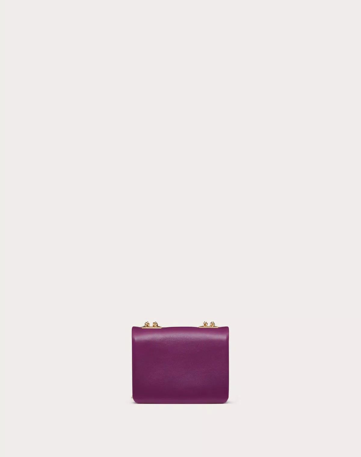 Valentino o1s1wg111125 Size:OS / Crystal Stud Handbag in Purple Size ONE SIZE - 4 Thumbnail