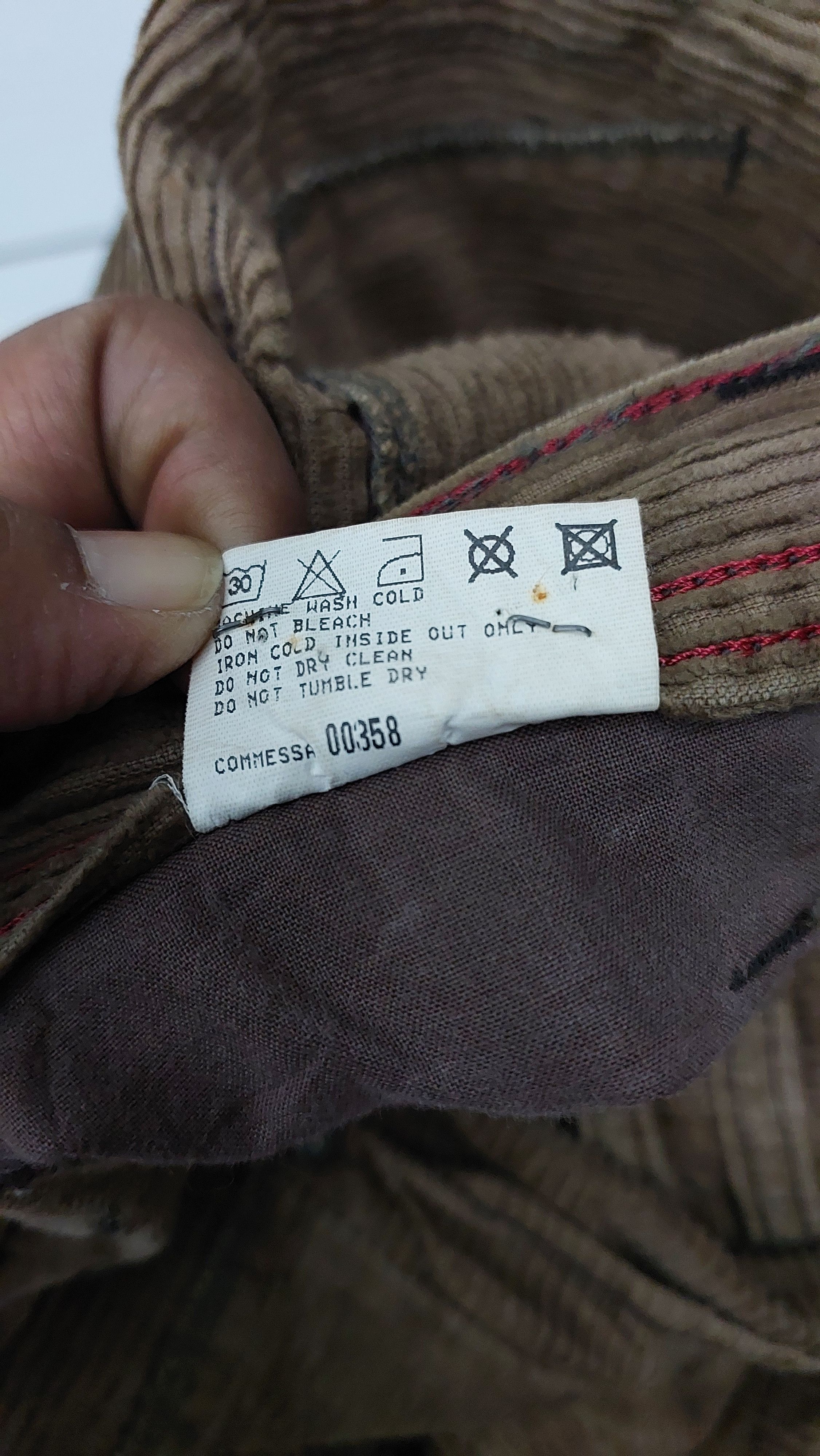Designer × Marithe + Francois Girbaud MARITHE FRANÇOIS GIRBAUD CORDUROY PANT Size US 36 / EU 52 - 6 Thumbnail