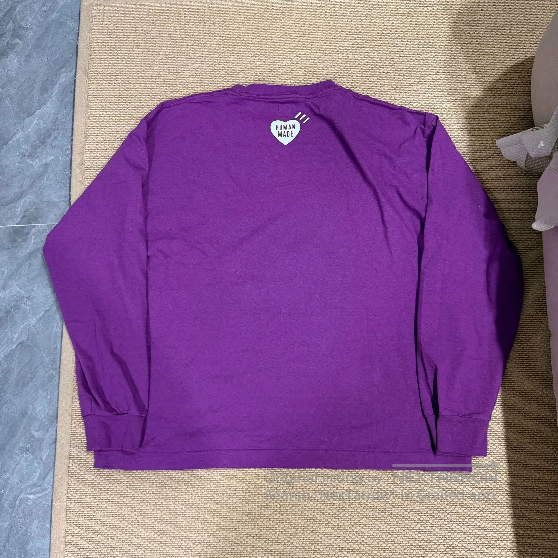 Human Made Human Made Purple Duck Long Sleeve Sweatshirt. Size US XXL / EU 58 / 5 - 2 Thumbnail