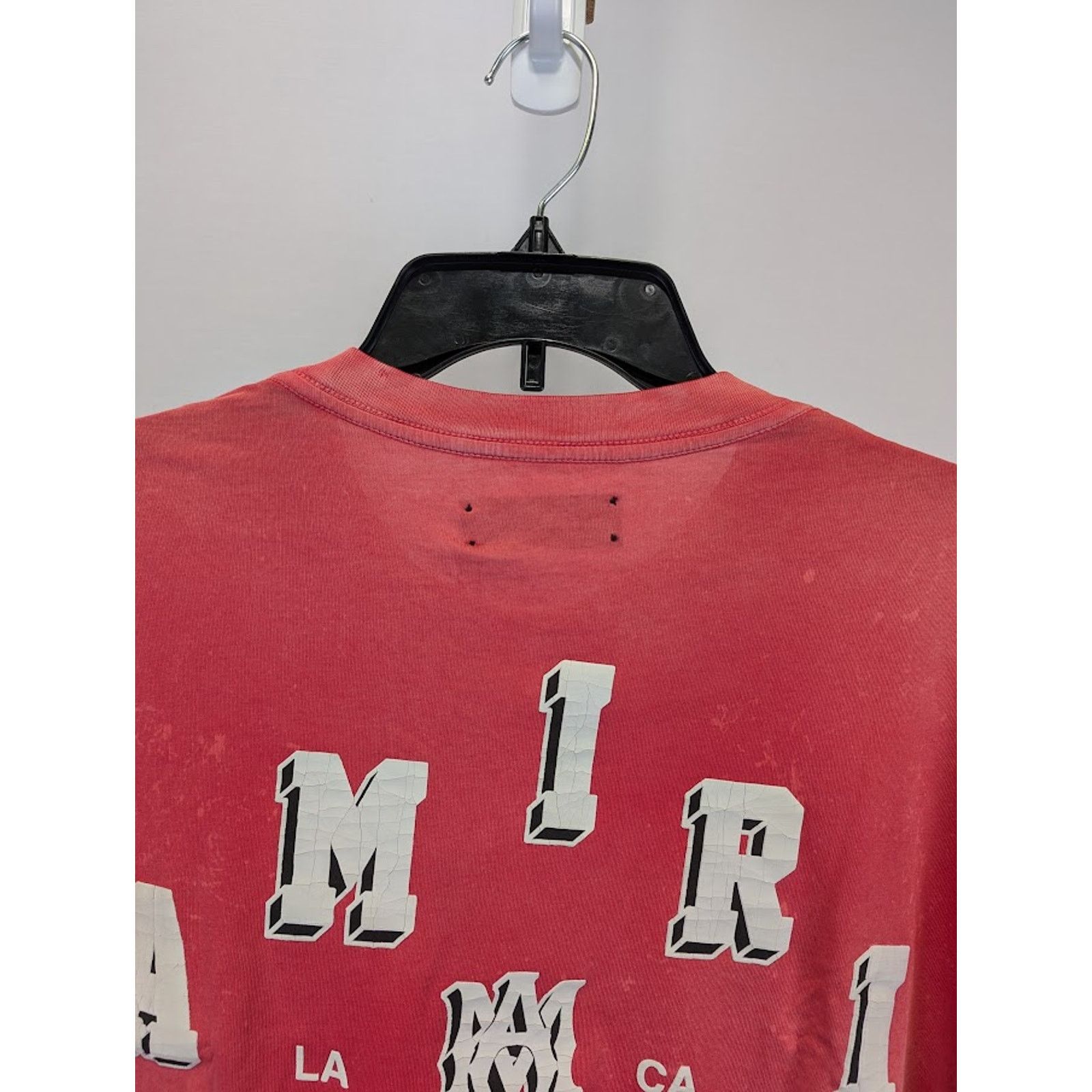 Amiri o1rshd1 Vintage Collegiate Tee T-Shirt in Red Size US XL / EU 56 / 4 - 14 Thumbnail