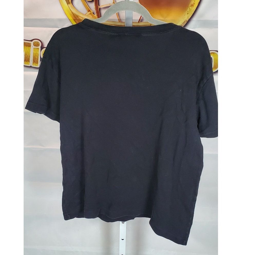 Chicos Chico’s Design Black Short Sleeve Cotton Tee Shirt Size 3 Size XL / US 12-14 / IT 48-50 - 2 Thumbnail