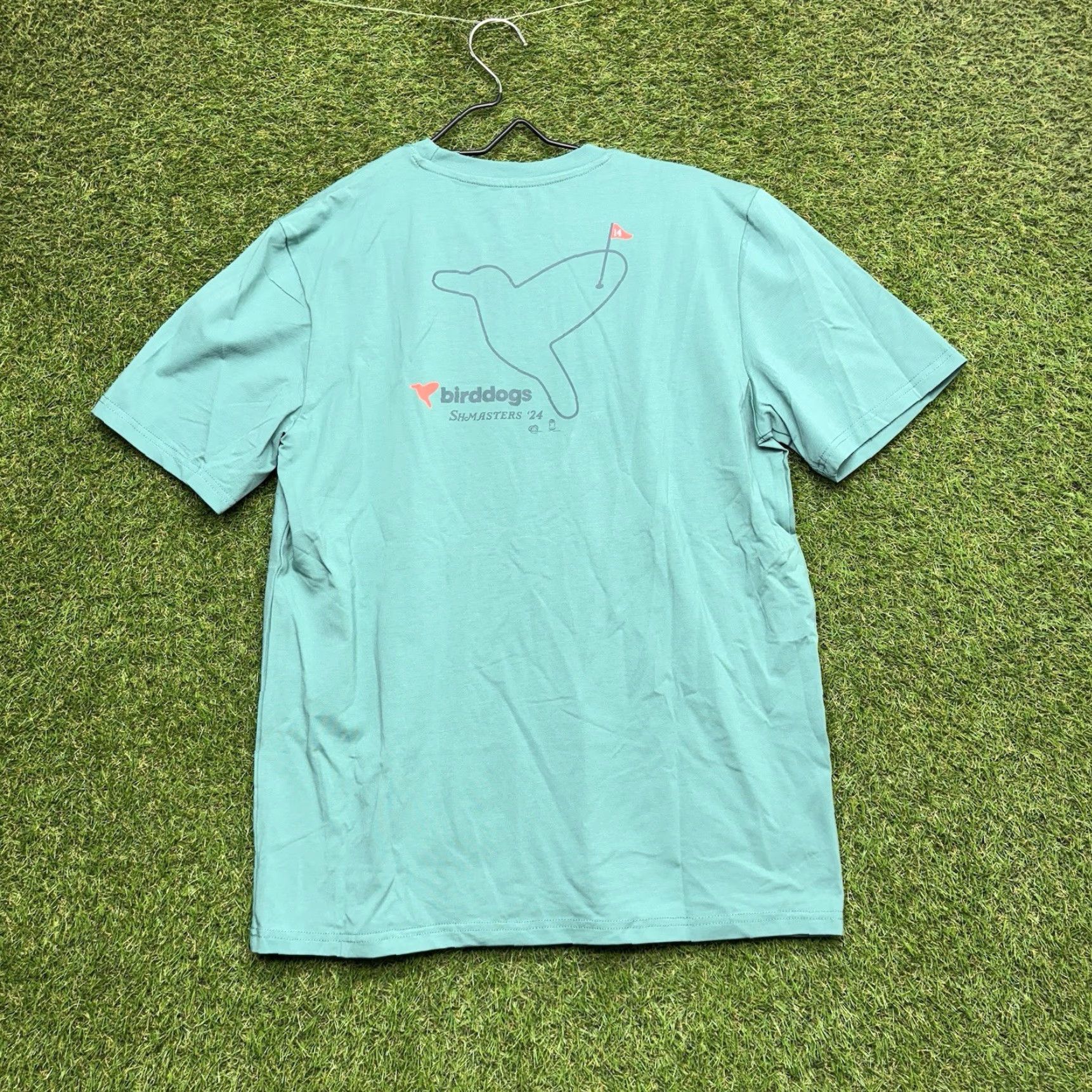 Vintage Birddogs Shirt Mens L USA Flag Green Short Sleeve Tee NWOT Regular Fit Casual T-Shirt Sportswear Size US L / EU 52-54 / 3 - 2 Thumbnail