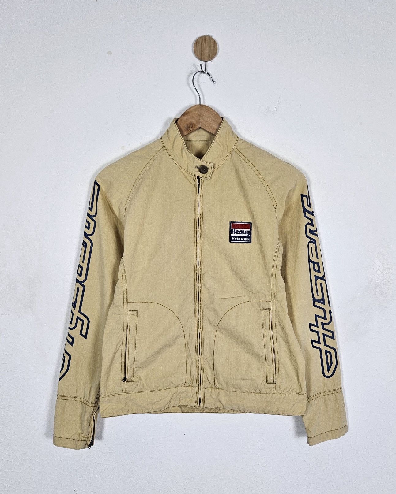 Hysteric Glamour Hysteric Glamour Heavy Zipper Light Jacket Size US S / EU 44-46 / 1 - 1 Thumbnail