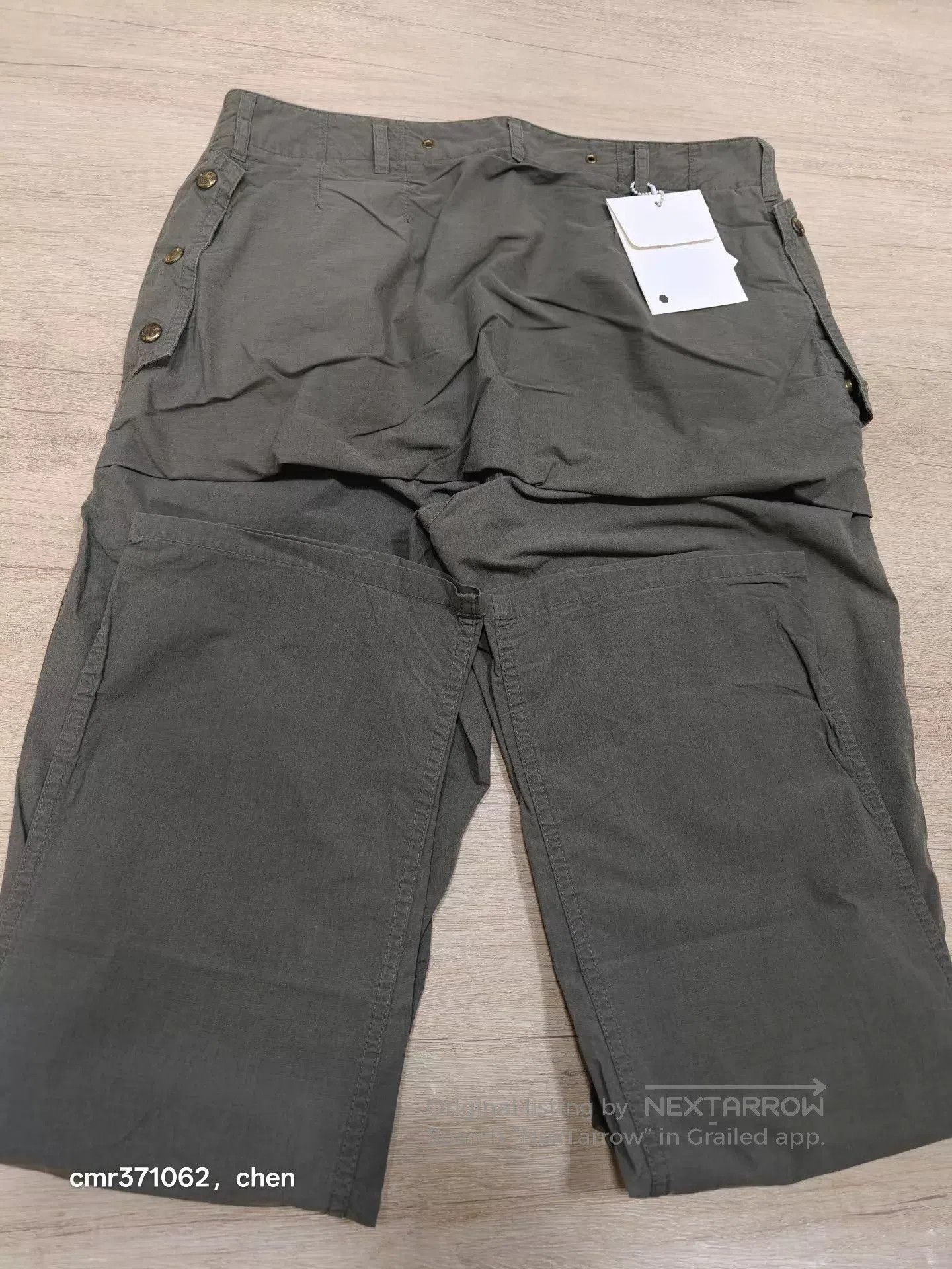Visvim Green Casual Cargo Pants Size 32. Size US 32 / EU 48 - 7 Thumbnail