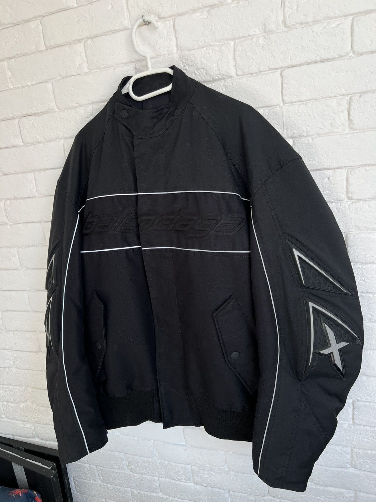 Balenciaga Balenciaga Racing Moto Jacket Size US M / EU 48-50 / 2 - 2 Thumbnail