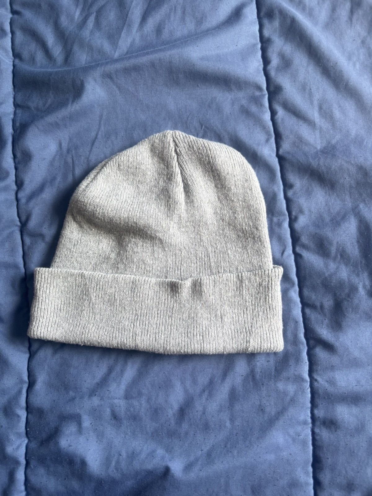 Other Gray Knit Beanie Unisex One Size Stretch Casual Winter Fall Size ONE SIZE - 4 Thumbnail