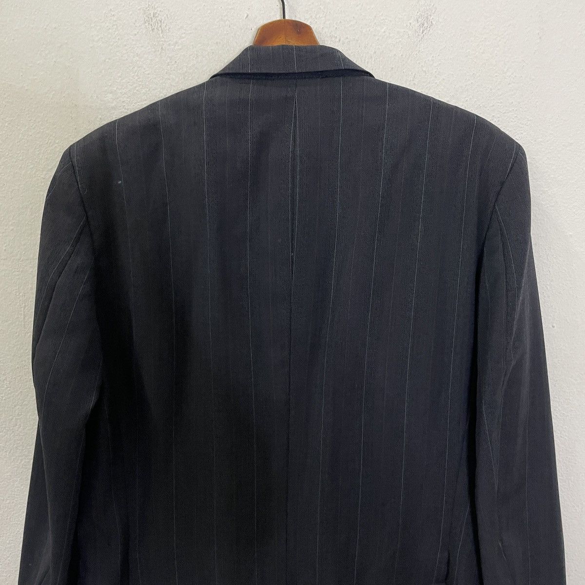 Yves Saint Laurent Vintage Yves Saint Lauren Stripe Coat Jacket Size US L / EU 52-54 / 3 - 10 Thumbnail