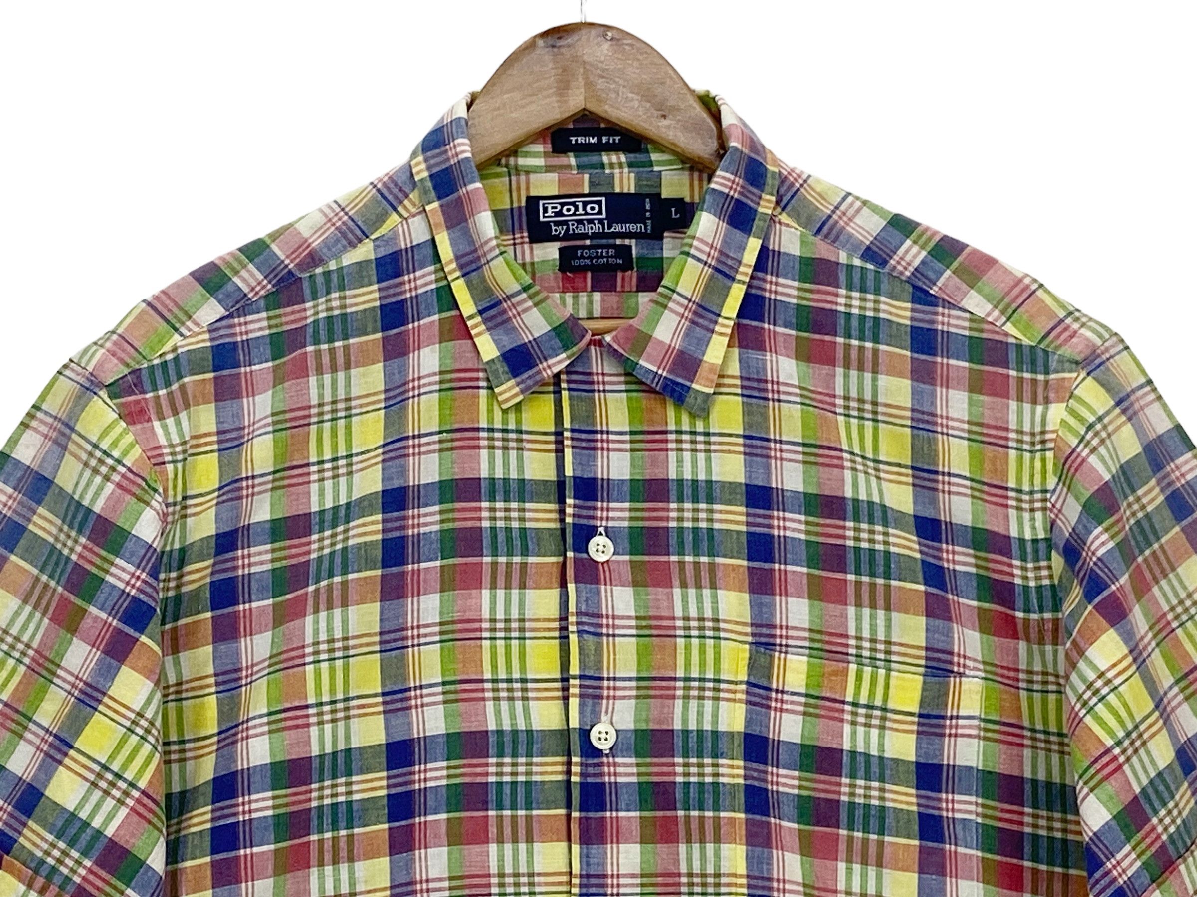 Polo Ralph Lauren × Vintage Polo Ralph Lauren Check Shirt Size US S / EU 44-46 / 1 - 3 Thumbnail