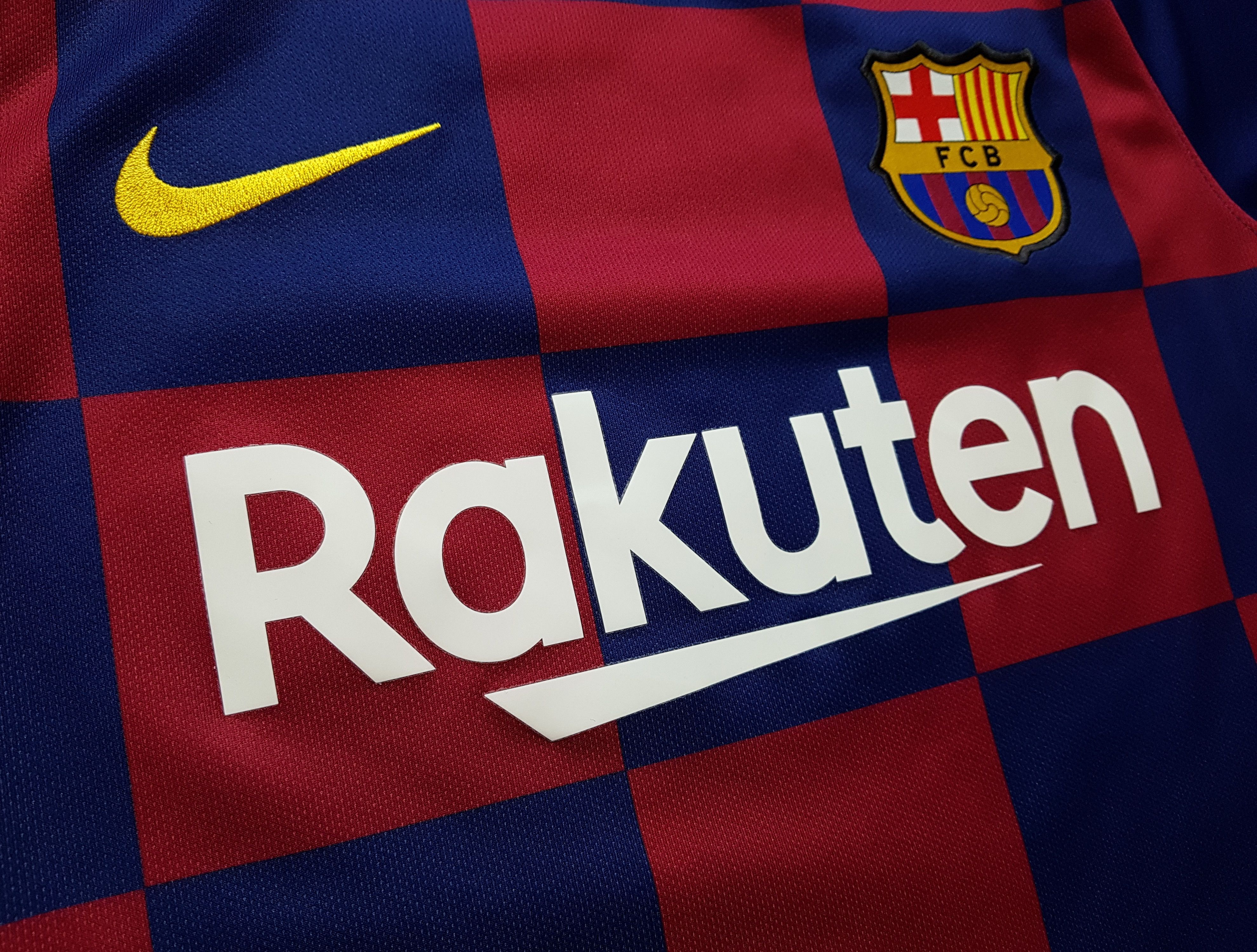 Nike Nike FC Barcelona 2019-20 Home Soccer Football Jersey sz S Size US S / EU 44-46 / 1 - 4 Thumbnail