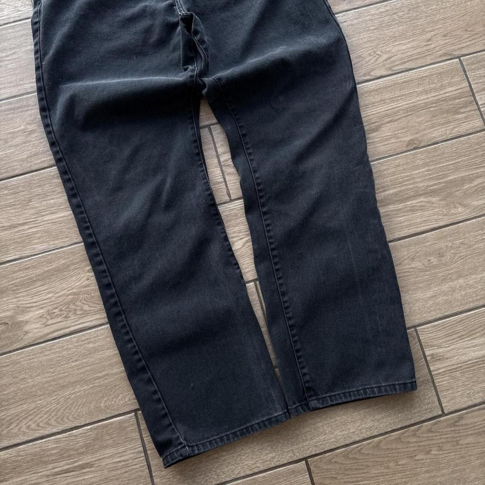 Ecko Unltd. Y2K Ecko Unltd. Slim Straight 00s Black Denim 00s Jeans Size US 38 / EU 54 - 6 Thumbnail