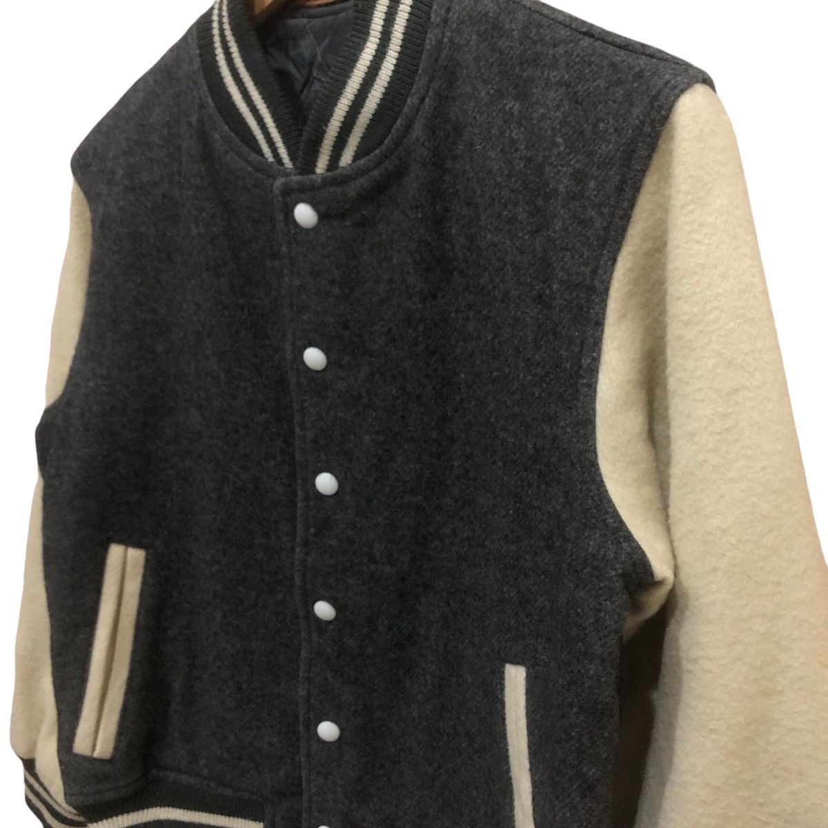 Japanese Brand Kids Campux Wool Varsity Jacket Size US S / EU 44-46 / 1 - 3 Thumbnail