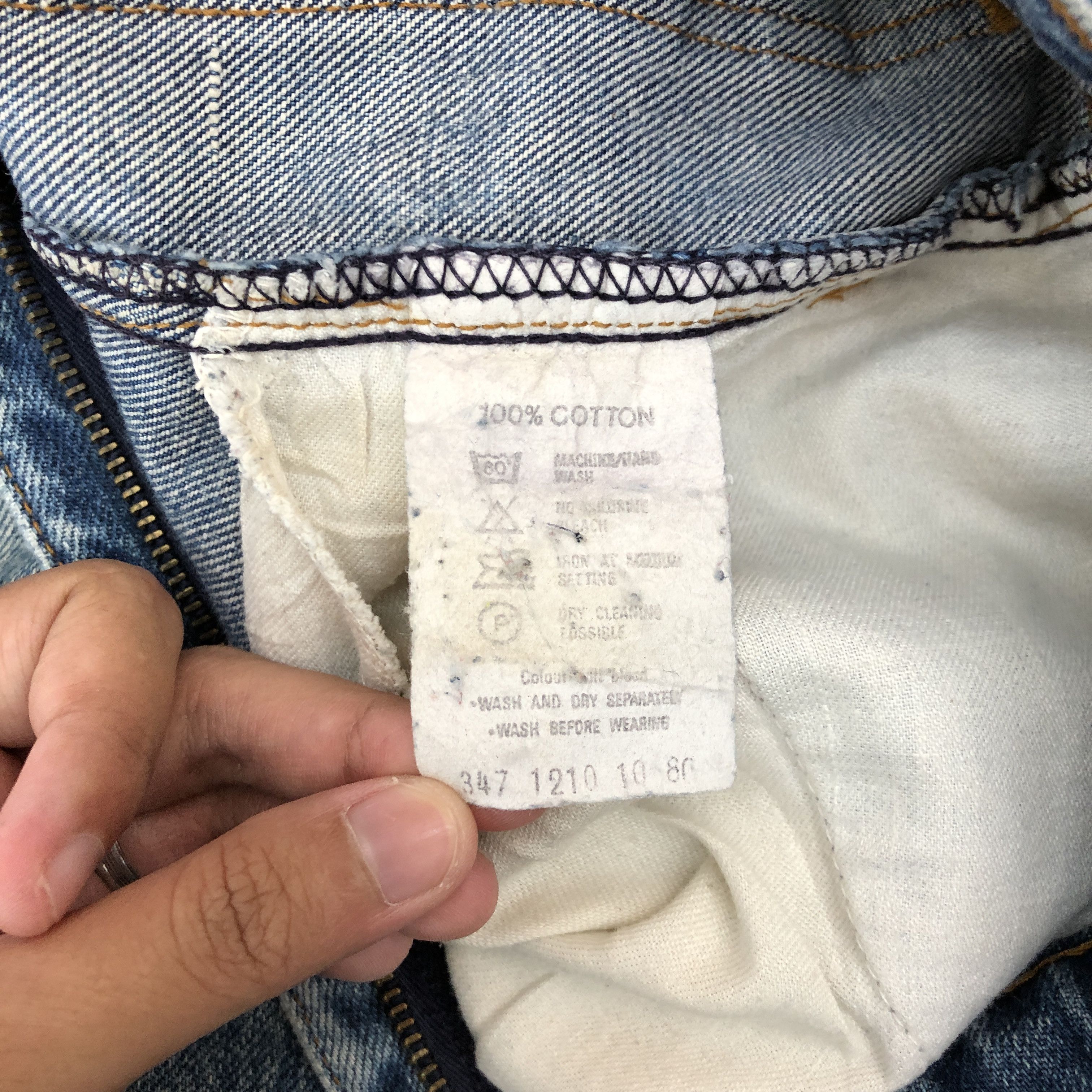 Levi's Vintage 90s Levis Bell Bottom Jeans Levi's Orange Tab Denim Size US 30 / EU 46 - 9 Thumbnail