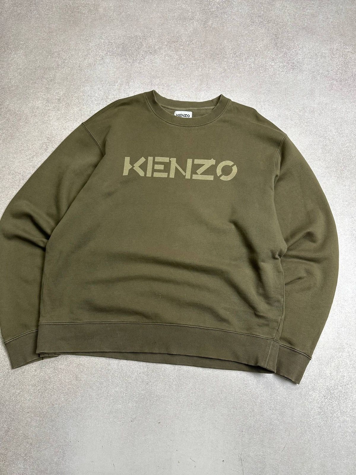 Kenzo Kenzo Spellout Boxy Sweatshirt Crewneck XL Size US XL / EU 56 / 4 - 2 Thumbnail