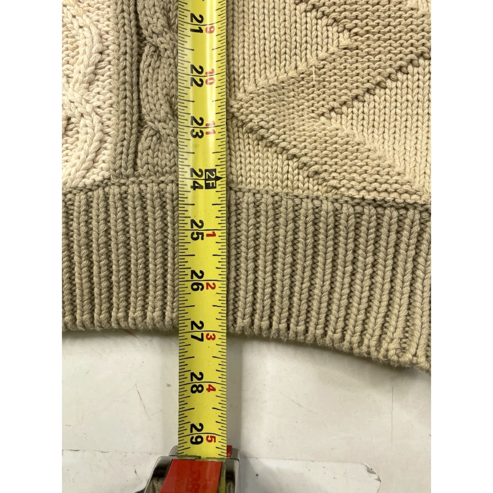 Pringle Of Scotland Pringle of Scotland Sweater Pullover Knit Crew Neck Cable-Knit Multicolor Cotton Mens Large L Size US L / EU 52-54 / 3 - 6 Thumbnail