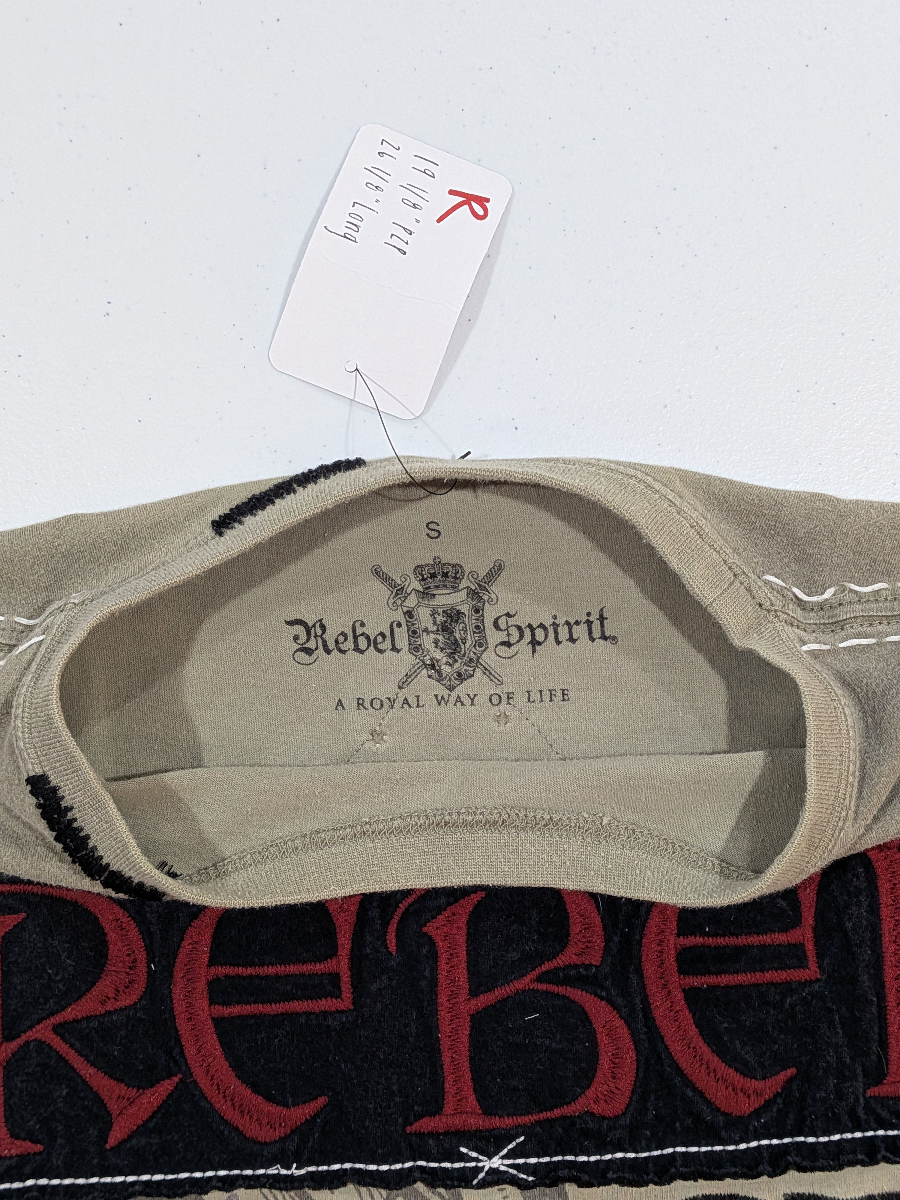 Other Men's Rebel Spirit Grunge Tee Size US S / EU 44-46 / 1 - 2 Thumbnail