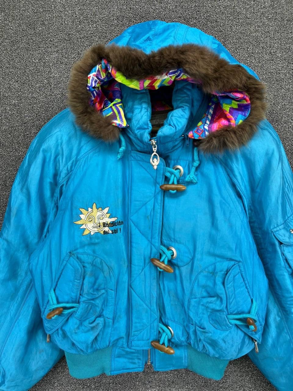 Japanese Brand Vintage Phenix Rare Backhit Fur Hoodie Ski Jacket Size M / US 6-8 / IT 42-44 - 9 Thumbnail