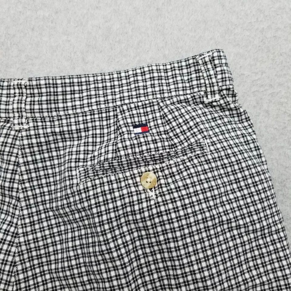 Tommy Hilfiger Tommy Hilfiger Shorts Womens 16 Plaid Pockets Cotton Size 38" / US 16 / IT 52 - 10 Thumbnail