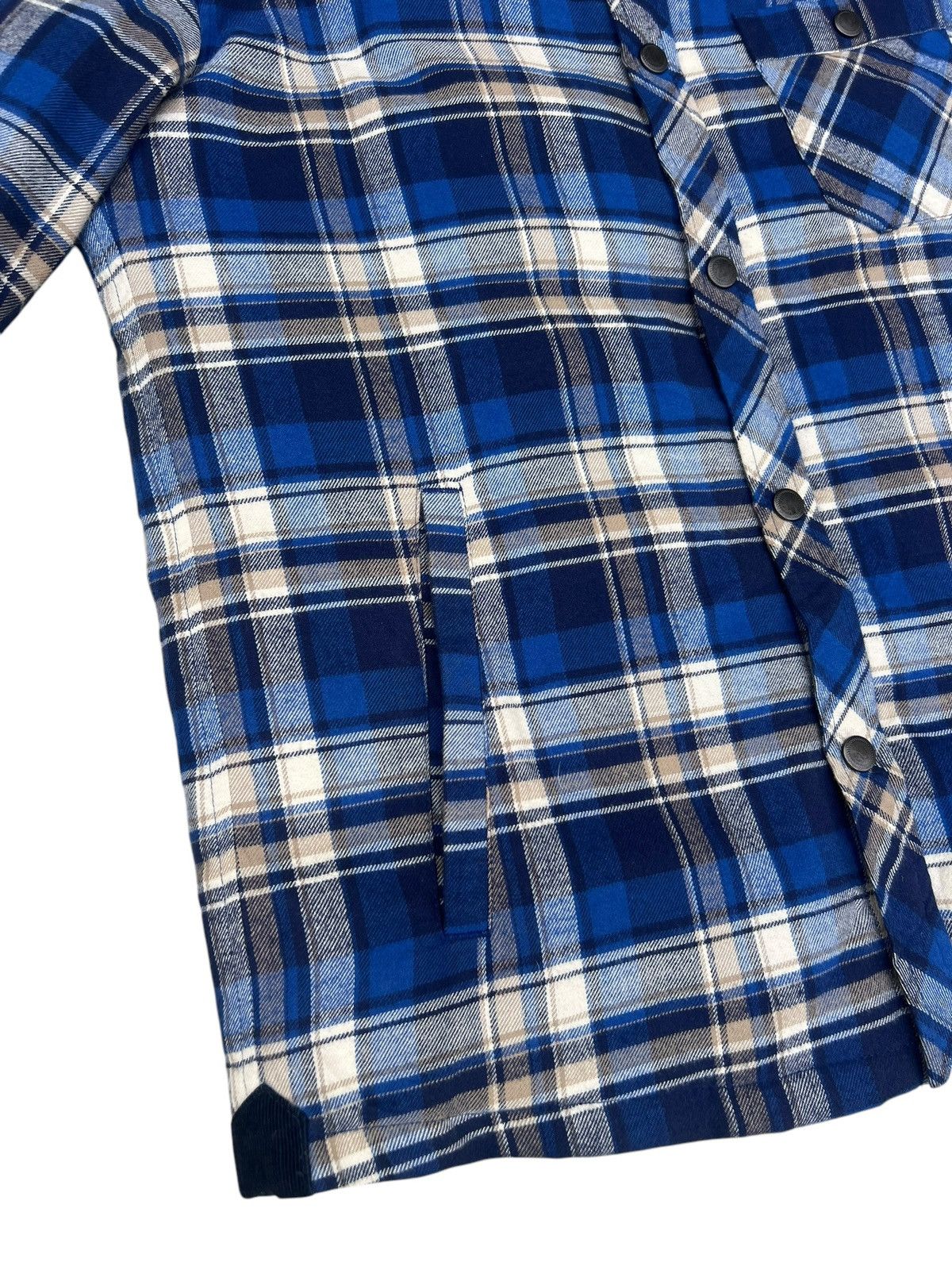 Full Count & Co. Nishikawa Down Feather Flannel Jacket Shirt Size US M / EU 48-50 / 2 - 7 Thumbnail