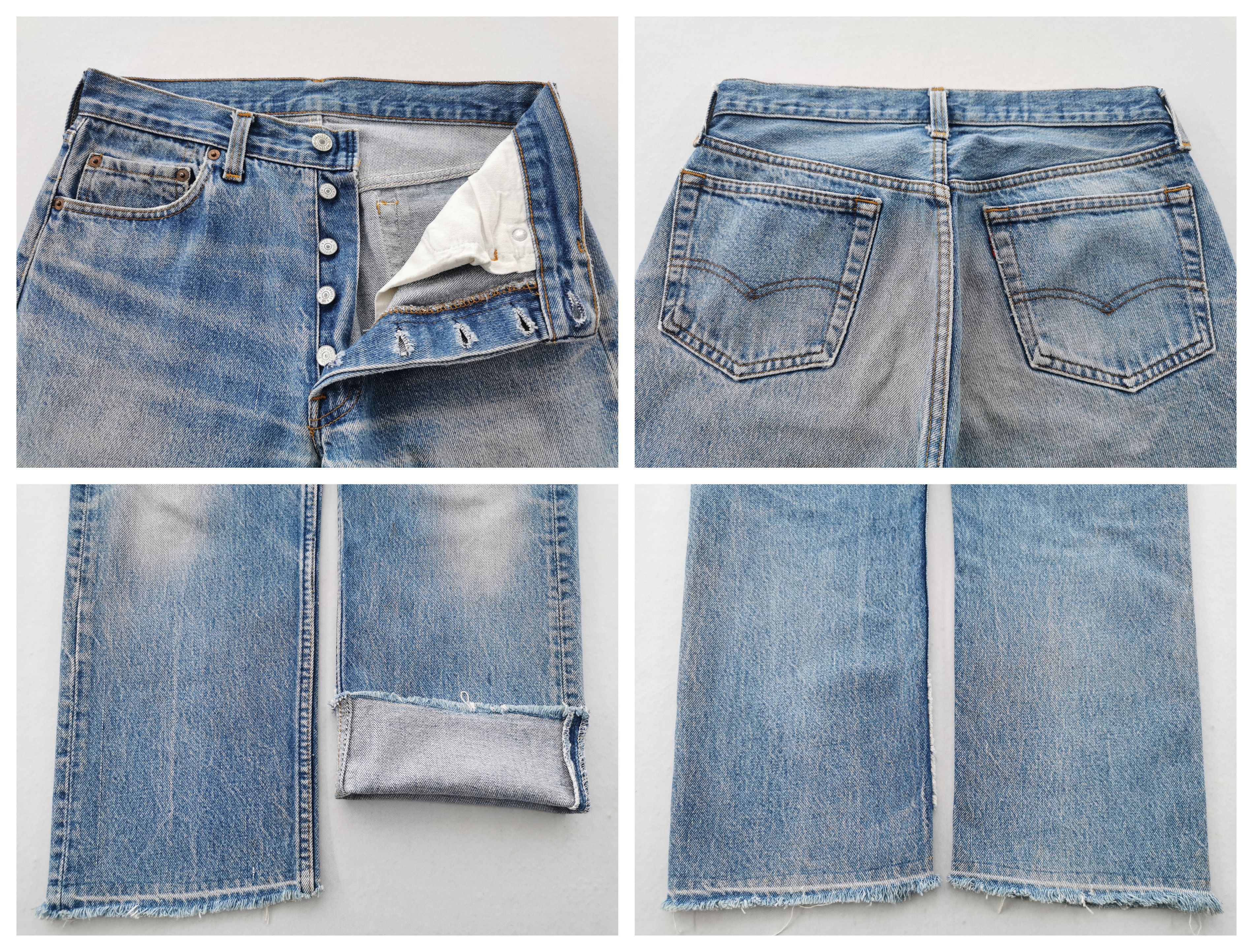 Levi's Distressed Vintage 90s Levis Lot 501 Denim Size 28 Size US 28 / EU 44 - 7 Thumbnail