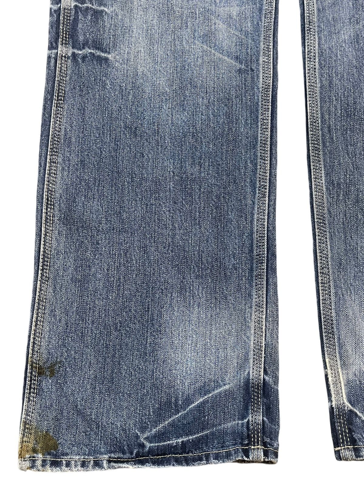 Evisu Vintage Japanese Brand Faded Wash Carpenter Baggy Jeans Size US 36 / EU 52 - 7 Thumbnail