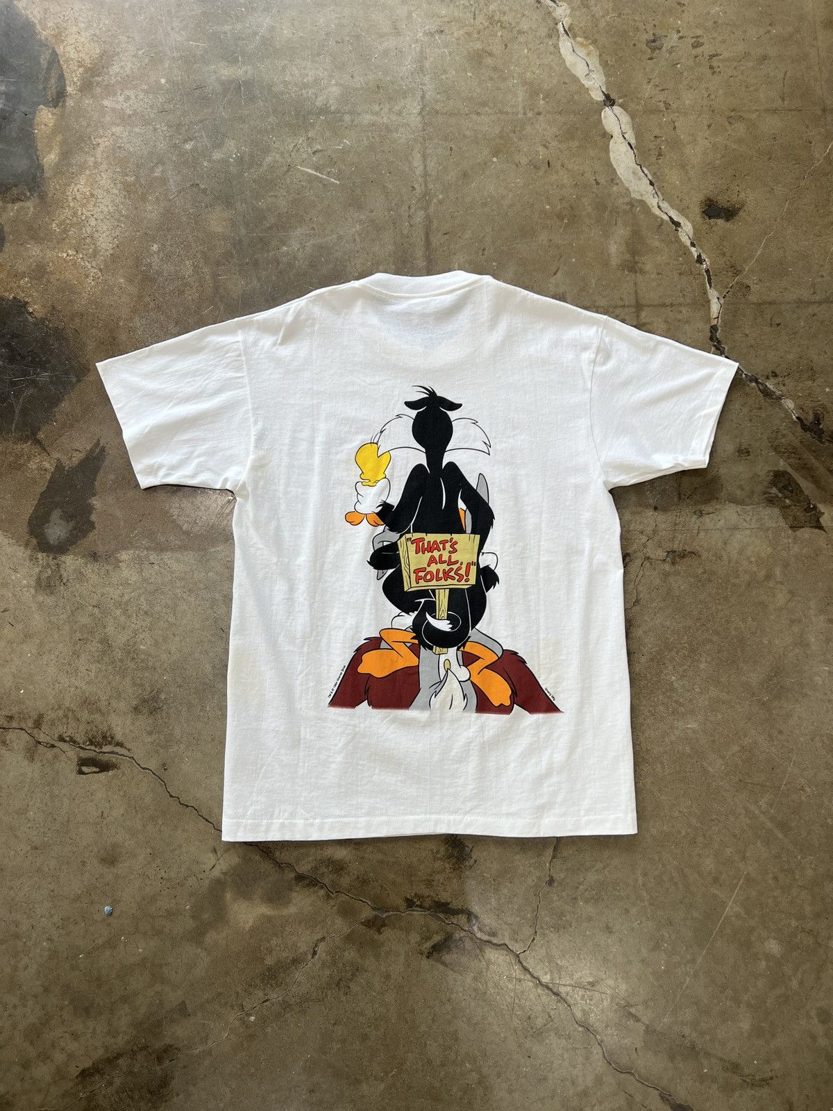 Vintage Vintage Looney Tunes Los Angeles Tee Sz. Large Size US L / EU 52-54 / 3 - 5 Thumbnail