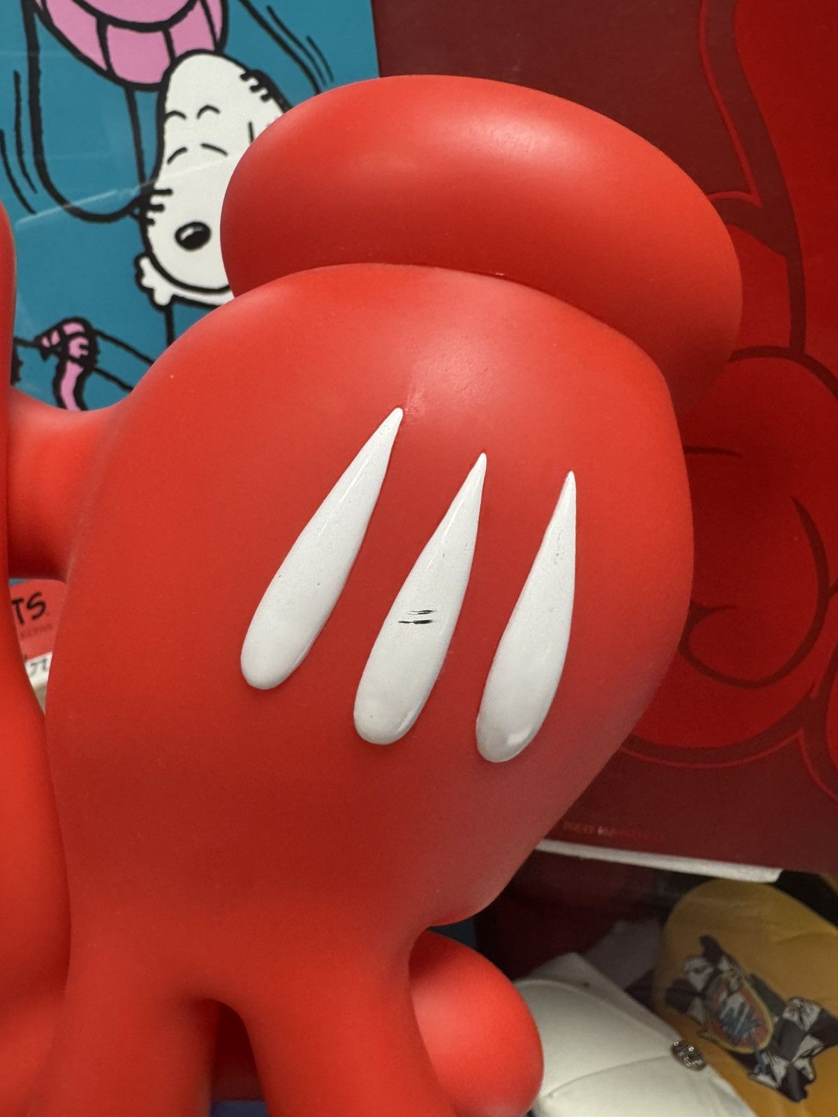 Other Slick OG “LA HANDS” 11” Vinyl Figure Red Size ONE SIZE - 3 Thumbnail