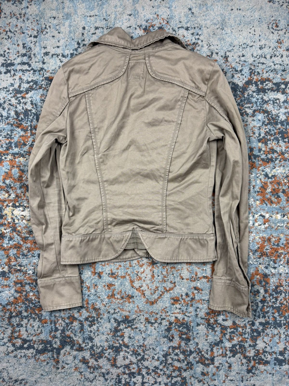 Diesel × Japanese Brand × Vintage Vintage 00s Diesel cropped biker jacket avant-garde design Size M / US 6-8 / IT 42-44 - 2 Thumbnail