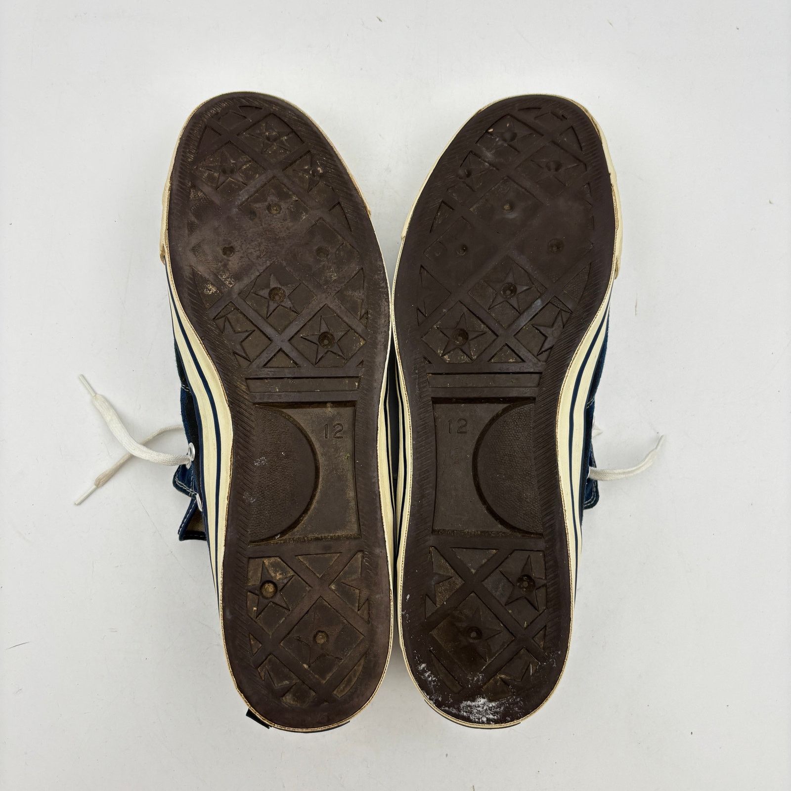 Converse Vintage 50s Converse Chuck Taylor Star Low Blue Shoes 12 Size US 12 / EU 45 - 8 Thumbnail