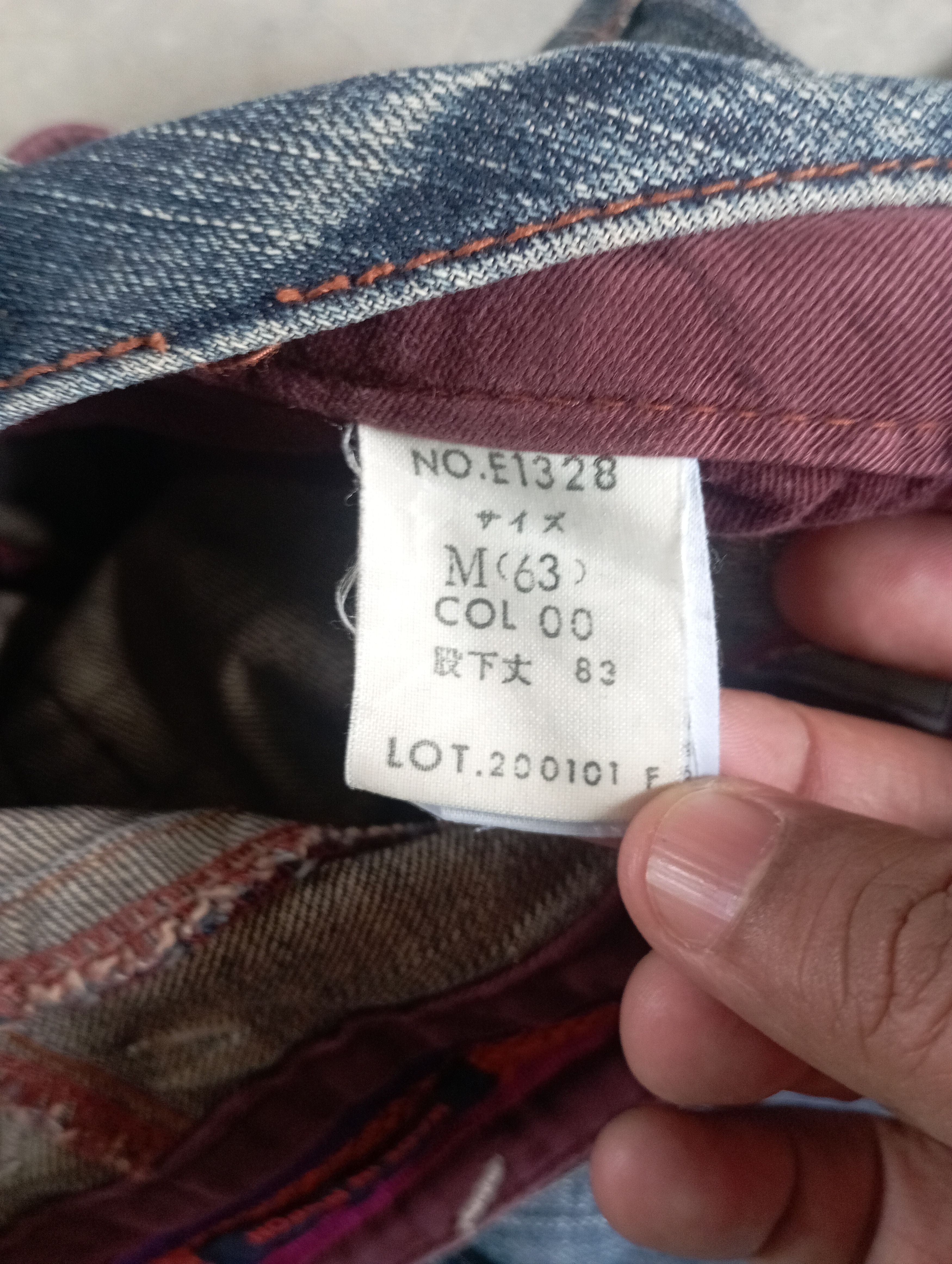Tornado Mart Super Flare Jeans Made In Japan Mud Rusty LowRise Et Boite Size US 29 - 18 Thumbnail