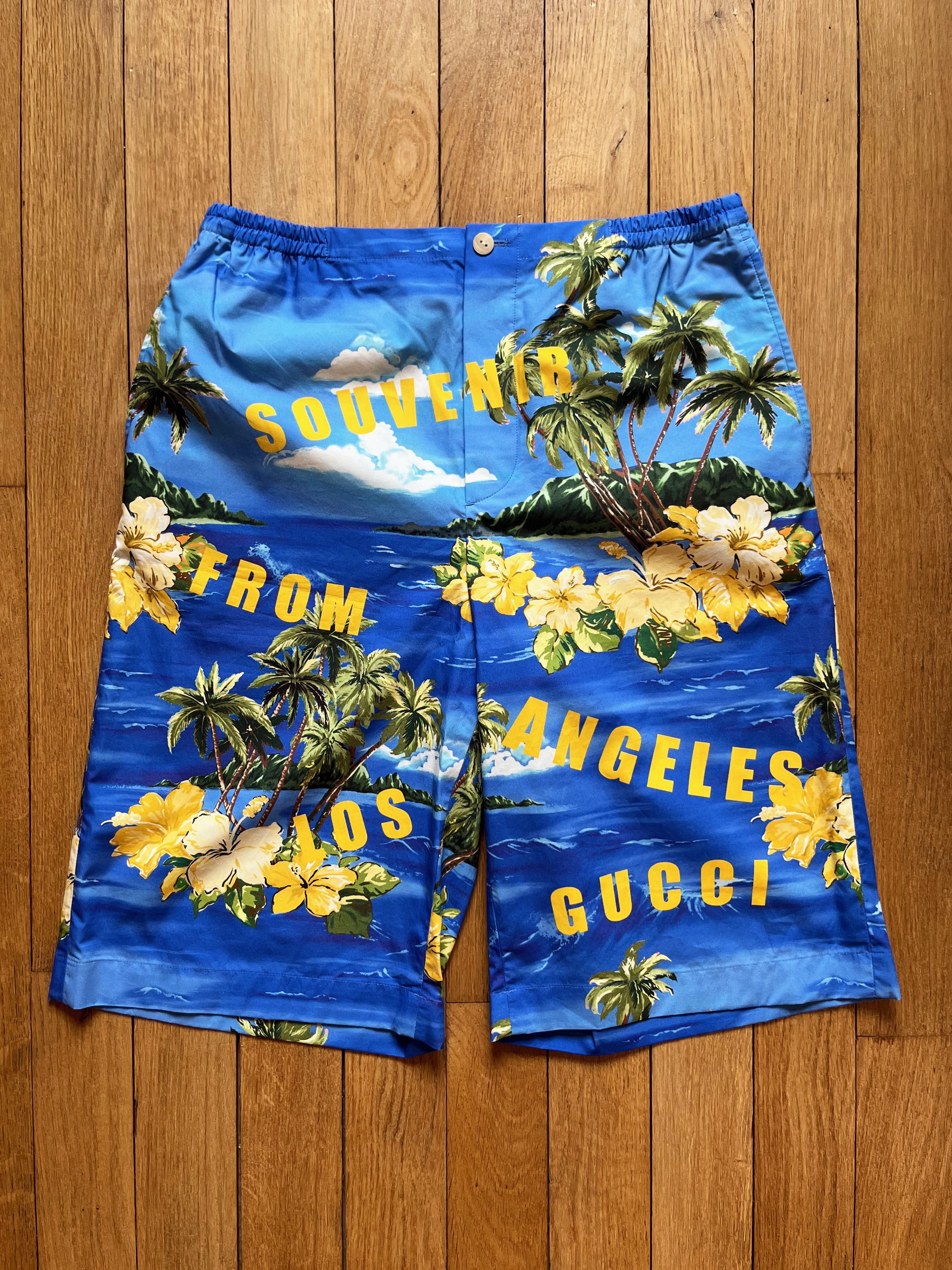 Gucci Gucci Souvenir Shorts Size US 30 / EU 46 - 1 Thumbnail