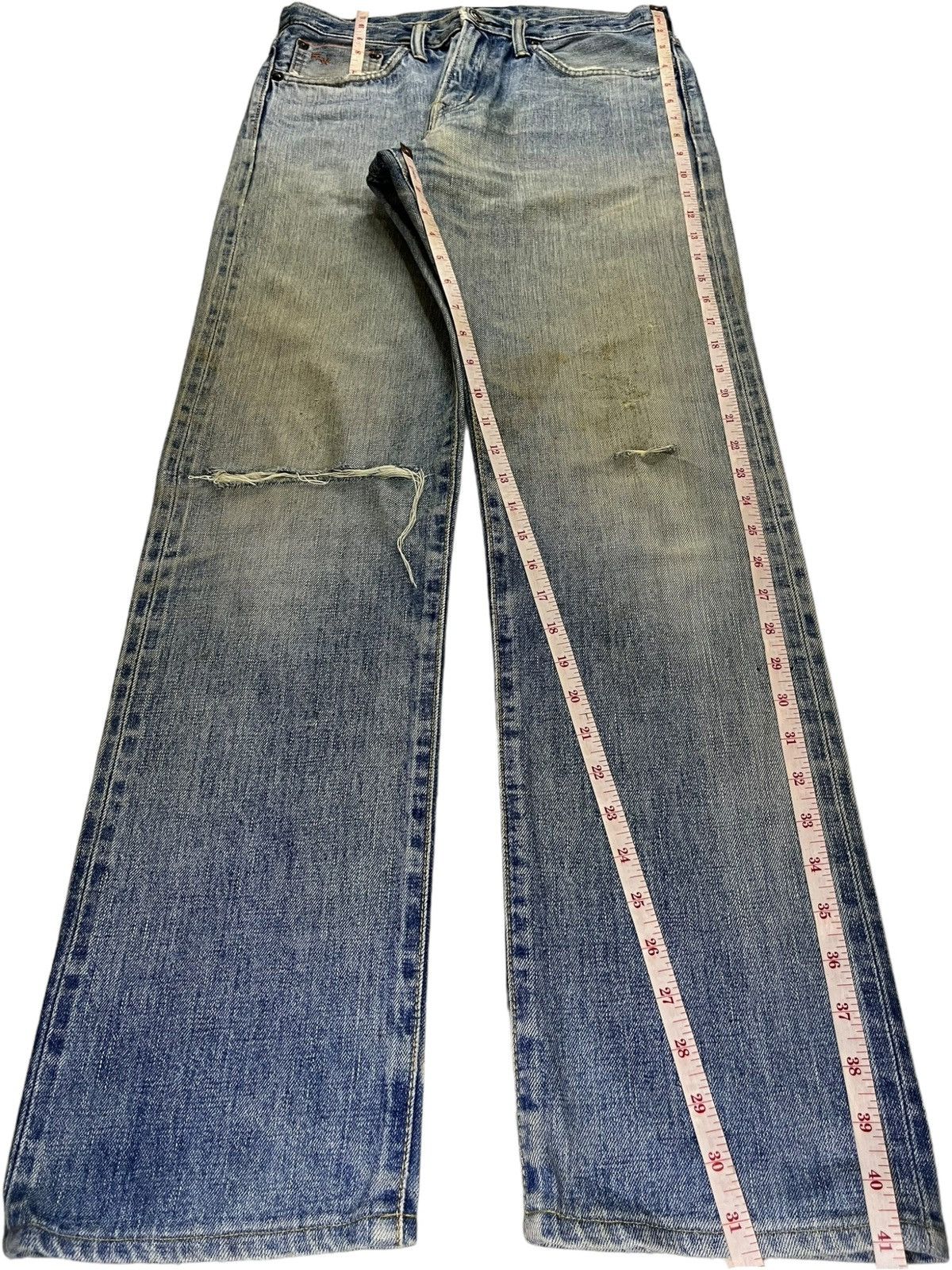 Edwin × Japanese Brand Vintage Japanese Edwin 505 Selvedge Loose Jeans Size US 30 / EU 46 - 13 Thumbnail
