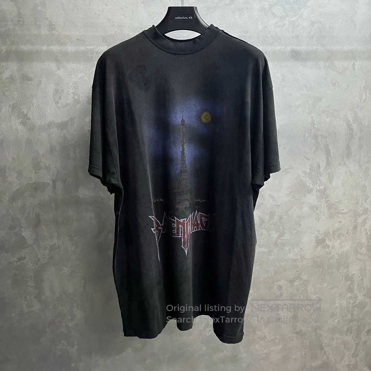Balenciaga balenciaga black graphic short sleeve t-shirt. Size US S / EU 44-46 / 1 - 1 Thumbnail