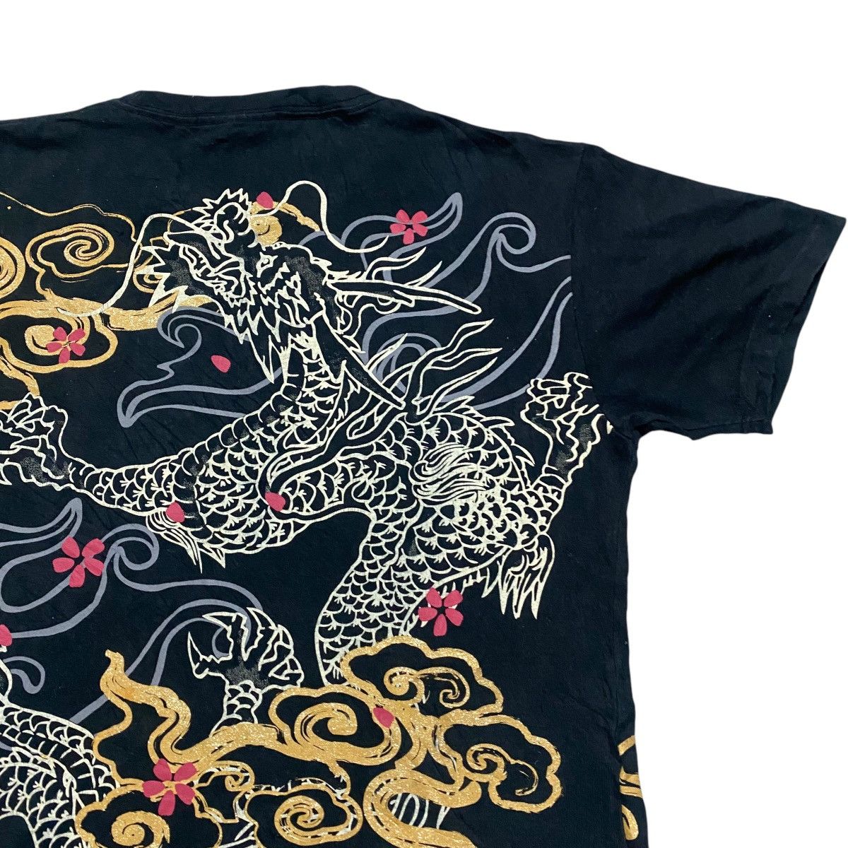 Japanese Brand OBLO Traditional Design Japanese Sukajan Shirt Size US M / EU 48-50 / 2 - 8 Thumbnail
