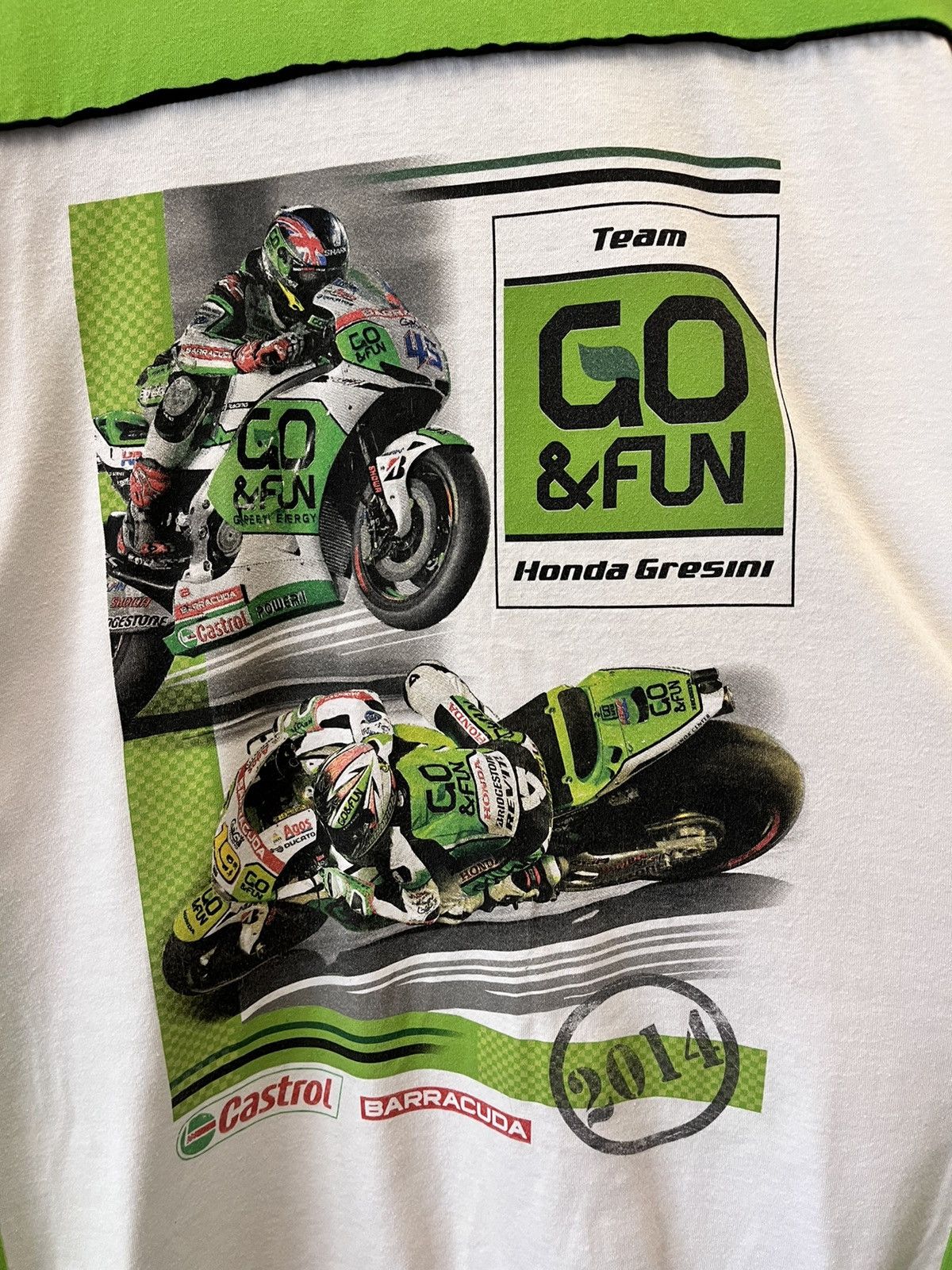 Vintage Honda Racing Tee Size US XL / EU 56 / 4 - 2 Thumbnail
