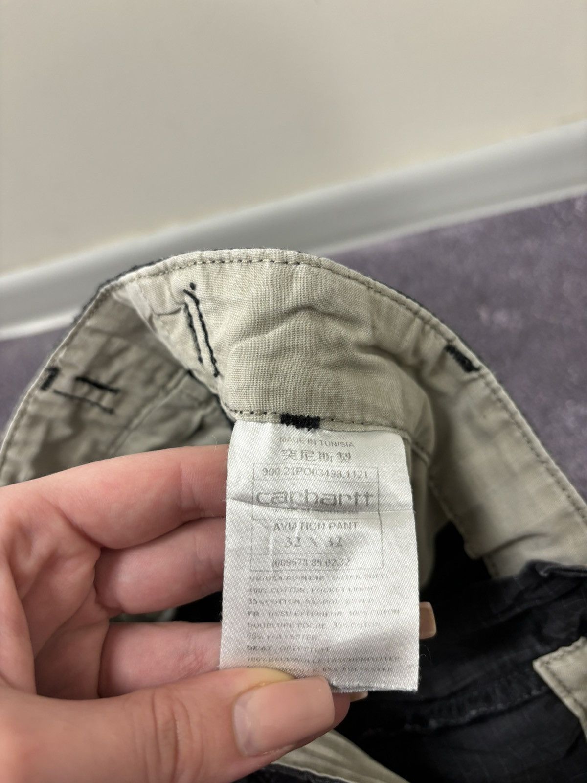 Carhartt Vintage Carhartt Y2K Black Hype Work Aviation Cargo Pants Size US 32 / EU 48 - 20 Thumbnail