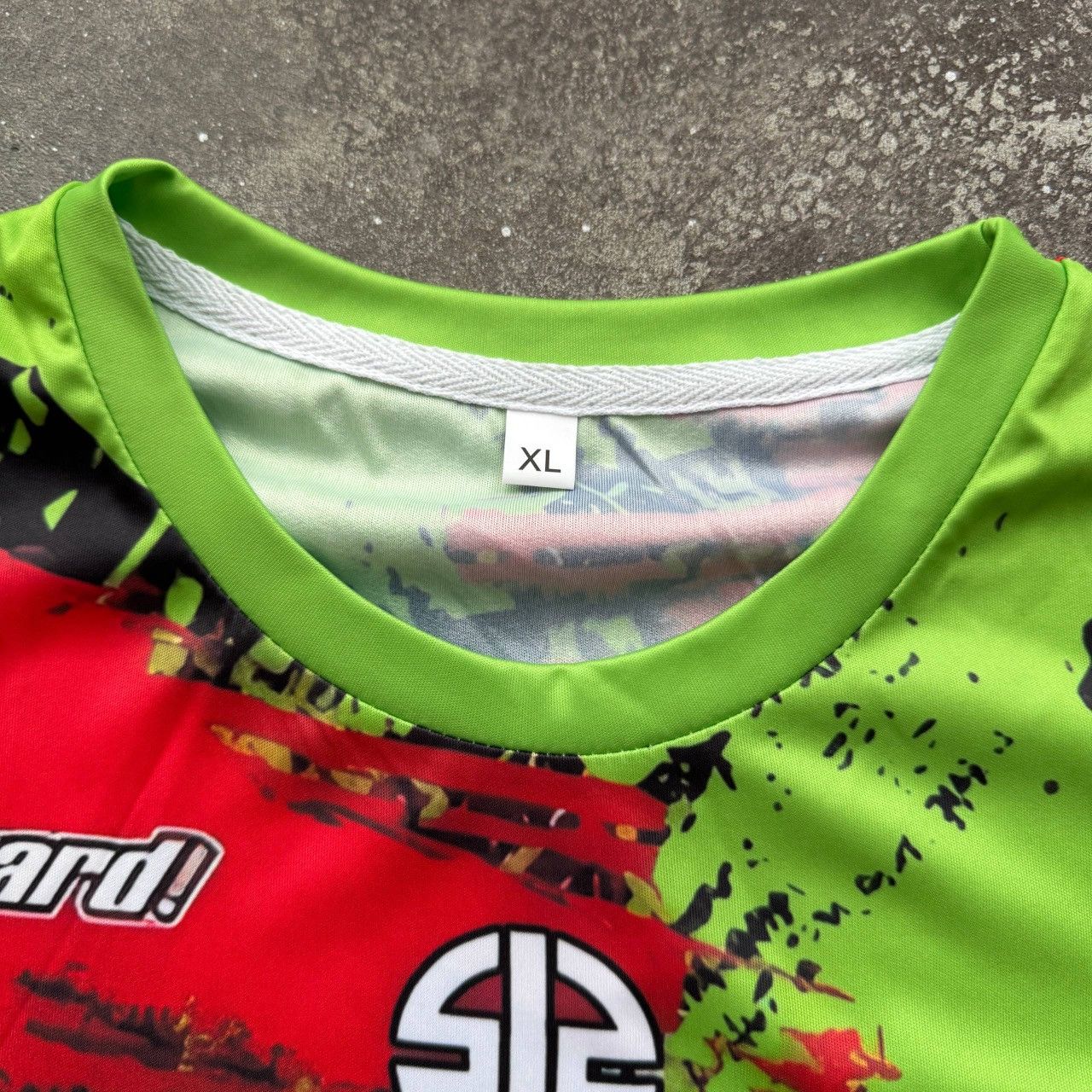 Japanese Brand Kawasaki Moto F1 Biker Racing Jersey Size US XL / EU 56 / 4 - 7 Thumbnail