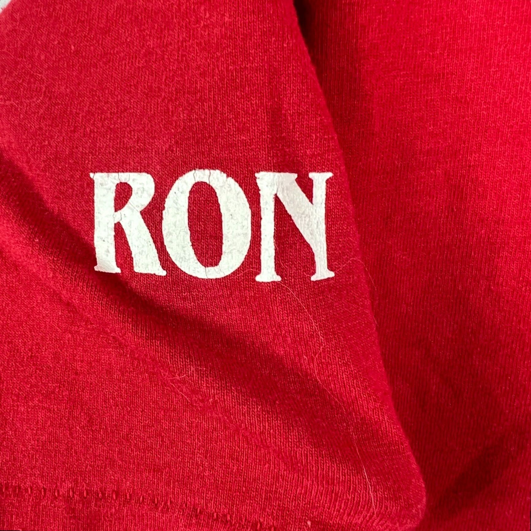 Fruit Of The Loom VINTAGE Fruit of the Loom Band T-Shirt Men Adult Large Red Cotton Short Sleeve Crew Neck Graphic 90s Sunset Beach Size US L / EU 52-54 / 3 - 3 Thumbnail
