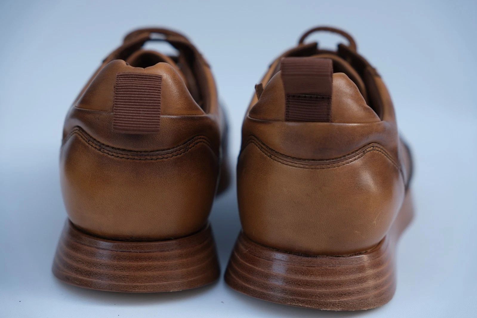Gucci New Gucci Brown Leather Sneakers UK 10.5 US 11.5 EU 44.5 Size US 11.5 / EU 44-45 - 4 Thumbnail