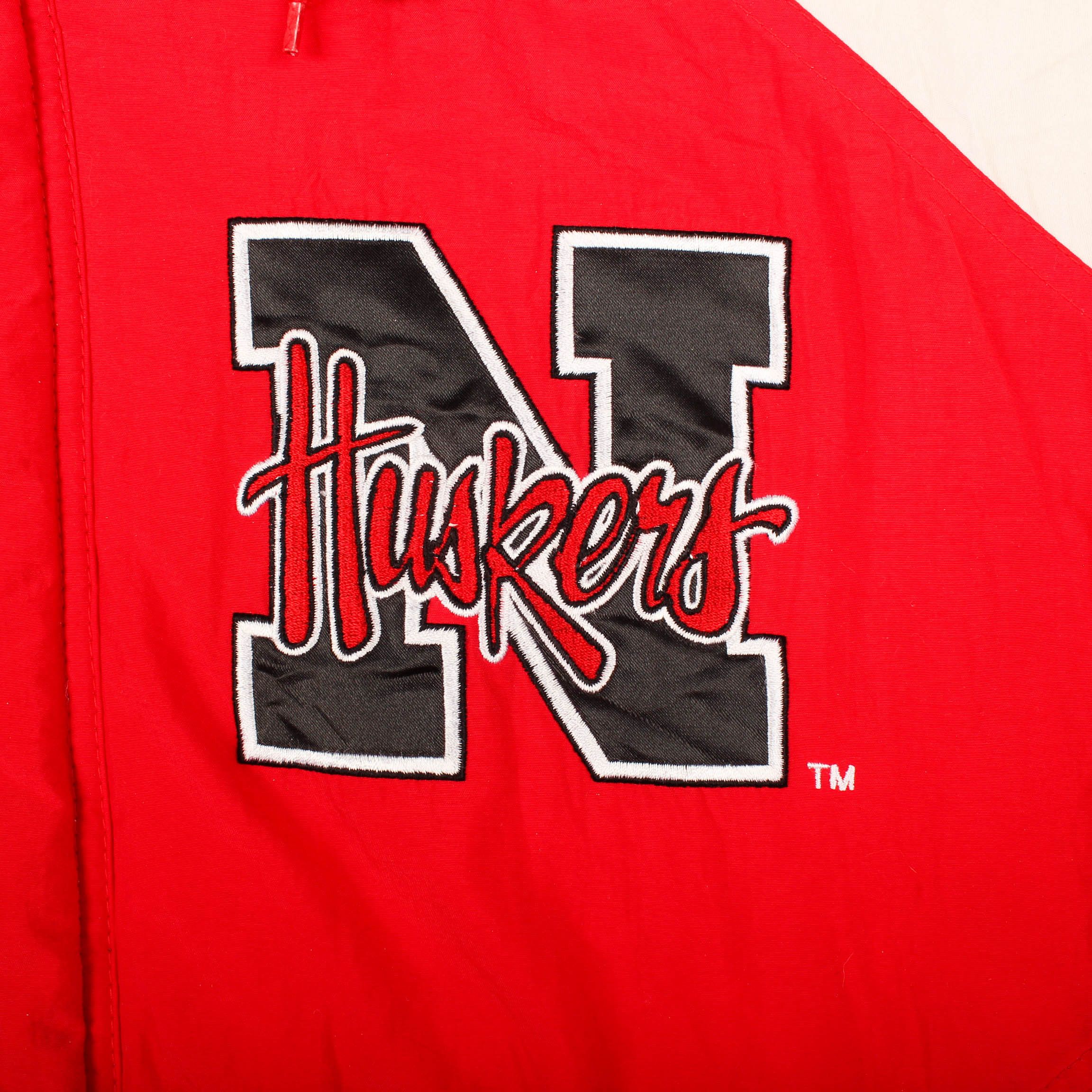 Starter Starter Nebraska Huskers Jacket NCAA College Football 90s Size US XL / EU 56 / 4 - 8 Thumbnail