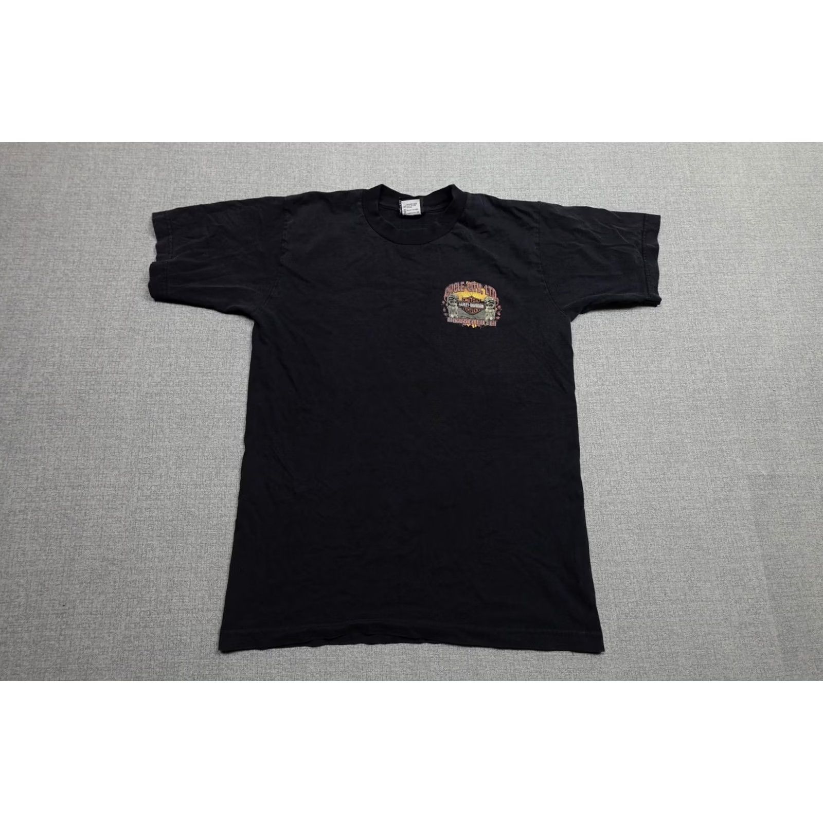 Harley Davidson VINTAGE Harley-Davidson Shirt Mens M Black Hawaiian Cycle City Honolulu HI Size US M / EU 48-50 / 2 - 4 Thumbnail