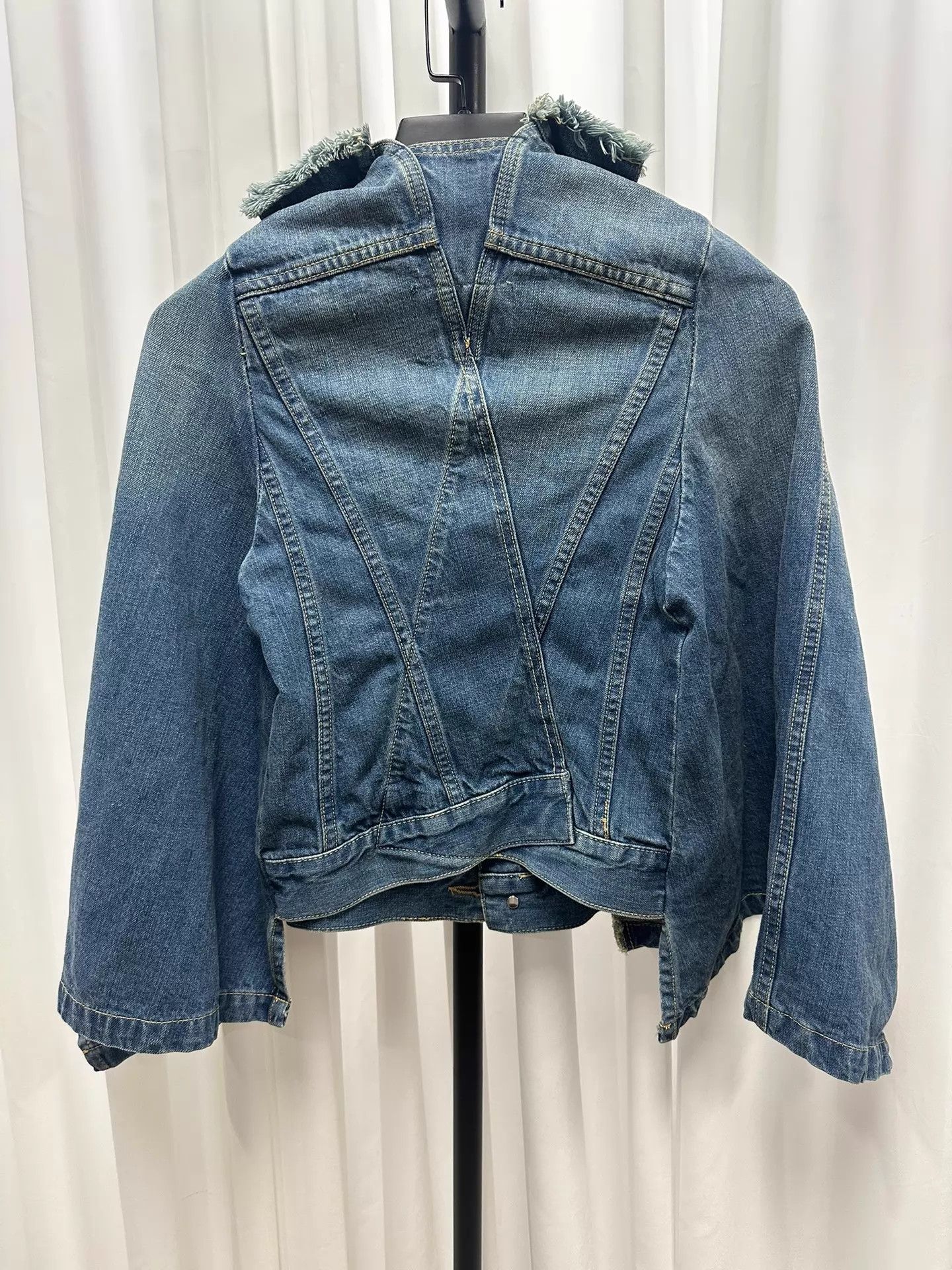 Junya Watanabe Junya Watanabe Deconstructed Denim Shawl S Size S / US 4 / IT 40 - 5 Thumbnail