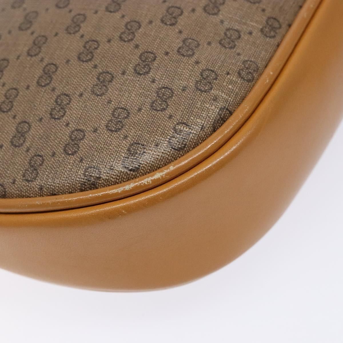 Gucci GUCCI Micro GG Supreme Shoulder Bag Pvc Beige Gold Size ONE SIZE - 13 Thumbnail