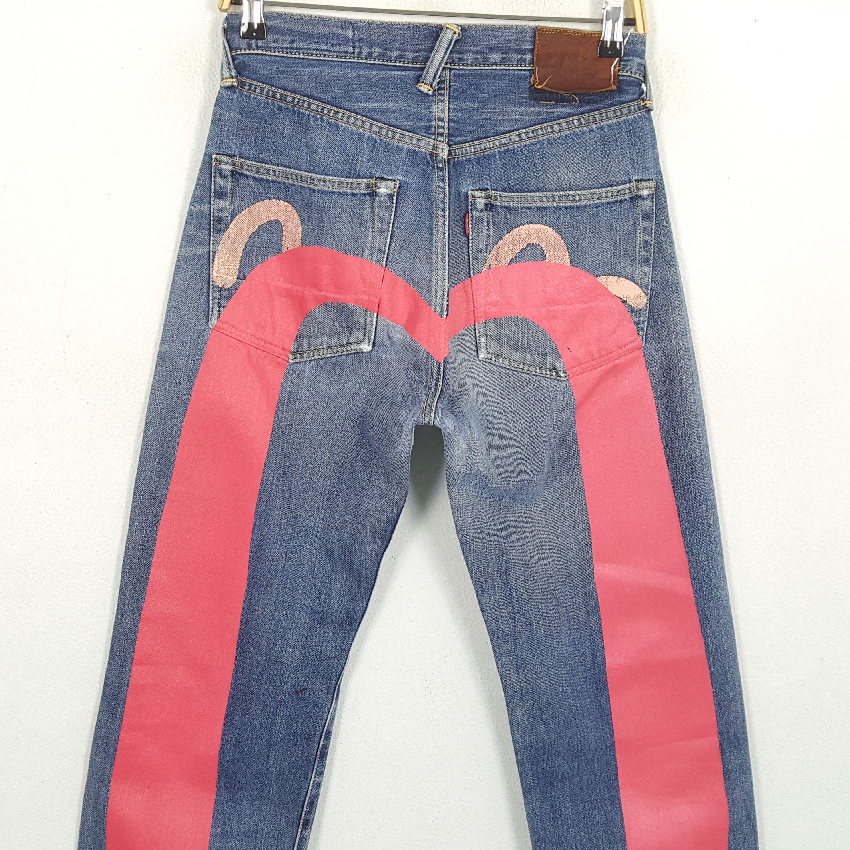 Evisu × Japanese Brand × Vintage Vintage EVISU Japanese Brand Daicock Custom Style Jeans Size US 28 / EU 44 - 2 Thumbnail