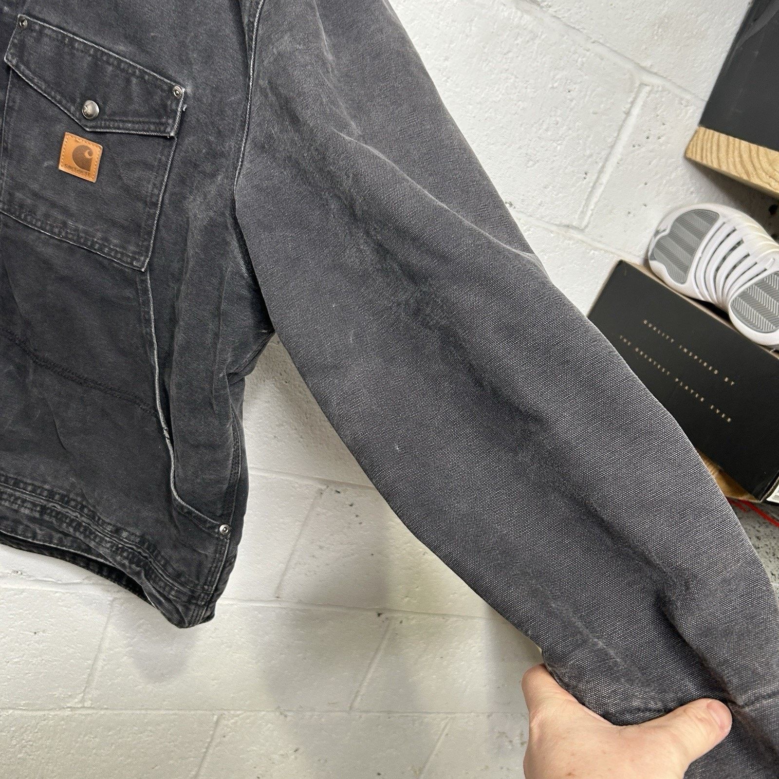 Carhartt Carhartt Berwick Fleece-Lined Jacket “Black” 101230 Size US XXL / EU 58 / 5 - 6 Thumbnail