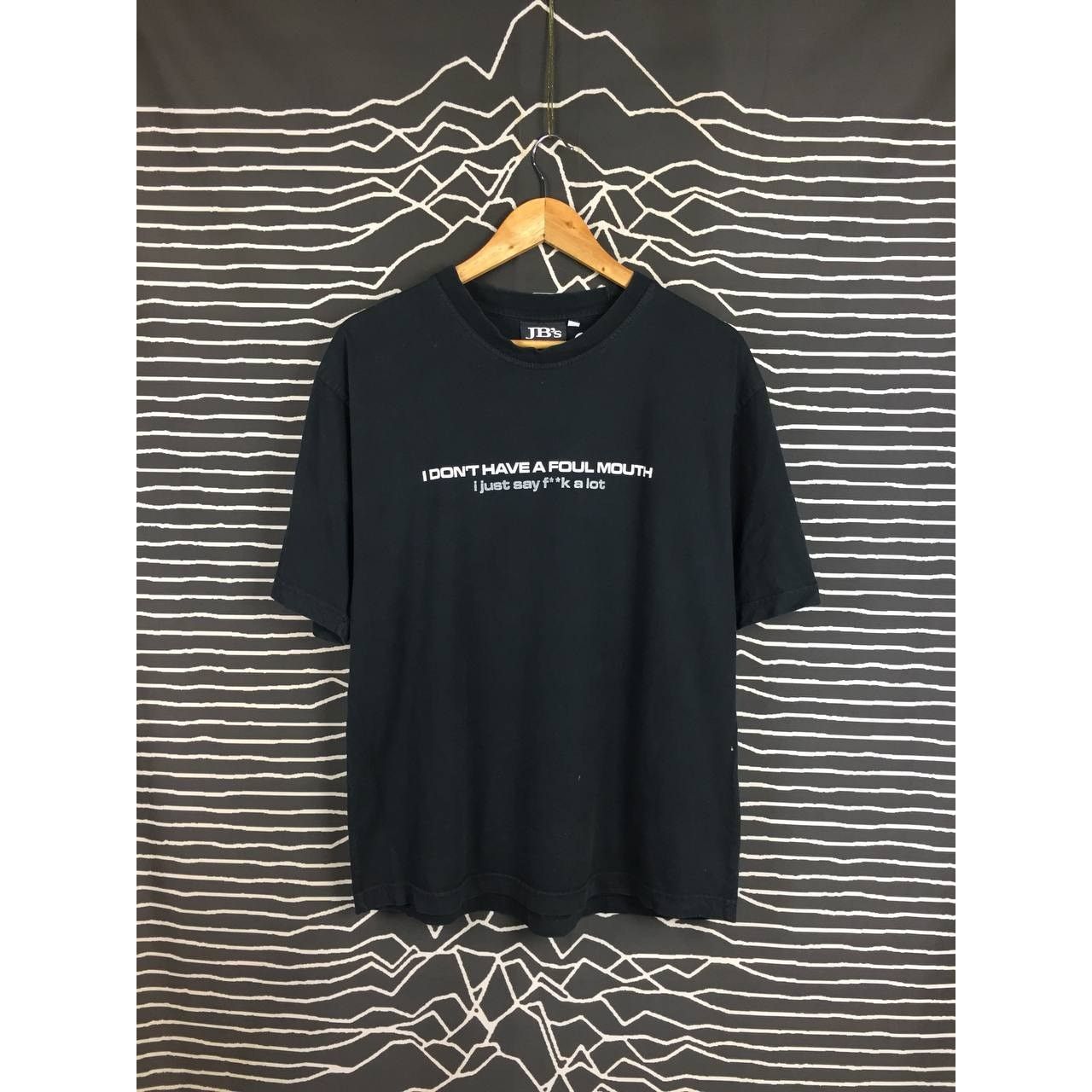 Vintage Vtg I Don't Have A Foul Mouth Vulgar Tee Size US M / EU 48-50 / 2 - 2 Thumbnail