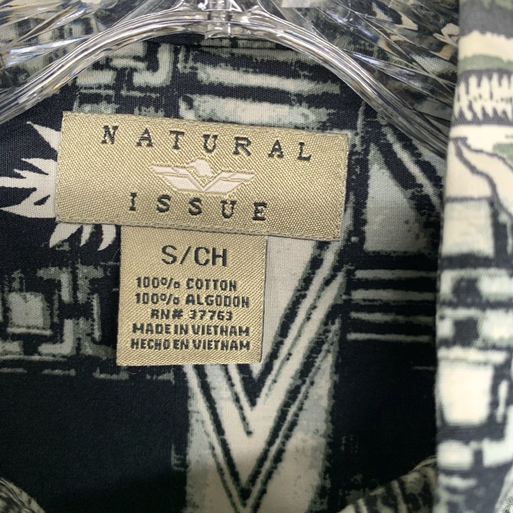 Vintage Vintage Natural Issue Men's Hawaiian Shirt 90s Cars Graphic All Cotton Short Sleeve Small Black Size US S / EU 44-46 / 1 - 7 Thumbnail