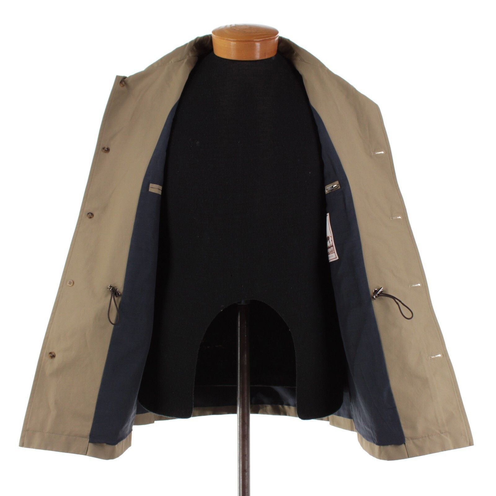 Luciano Barbera Luciano Barbera Jacket Size M US In Beige Cotton Blend Size US M / EU 48-50 / 2 - 8 Thumbnail