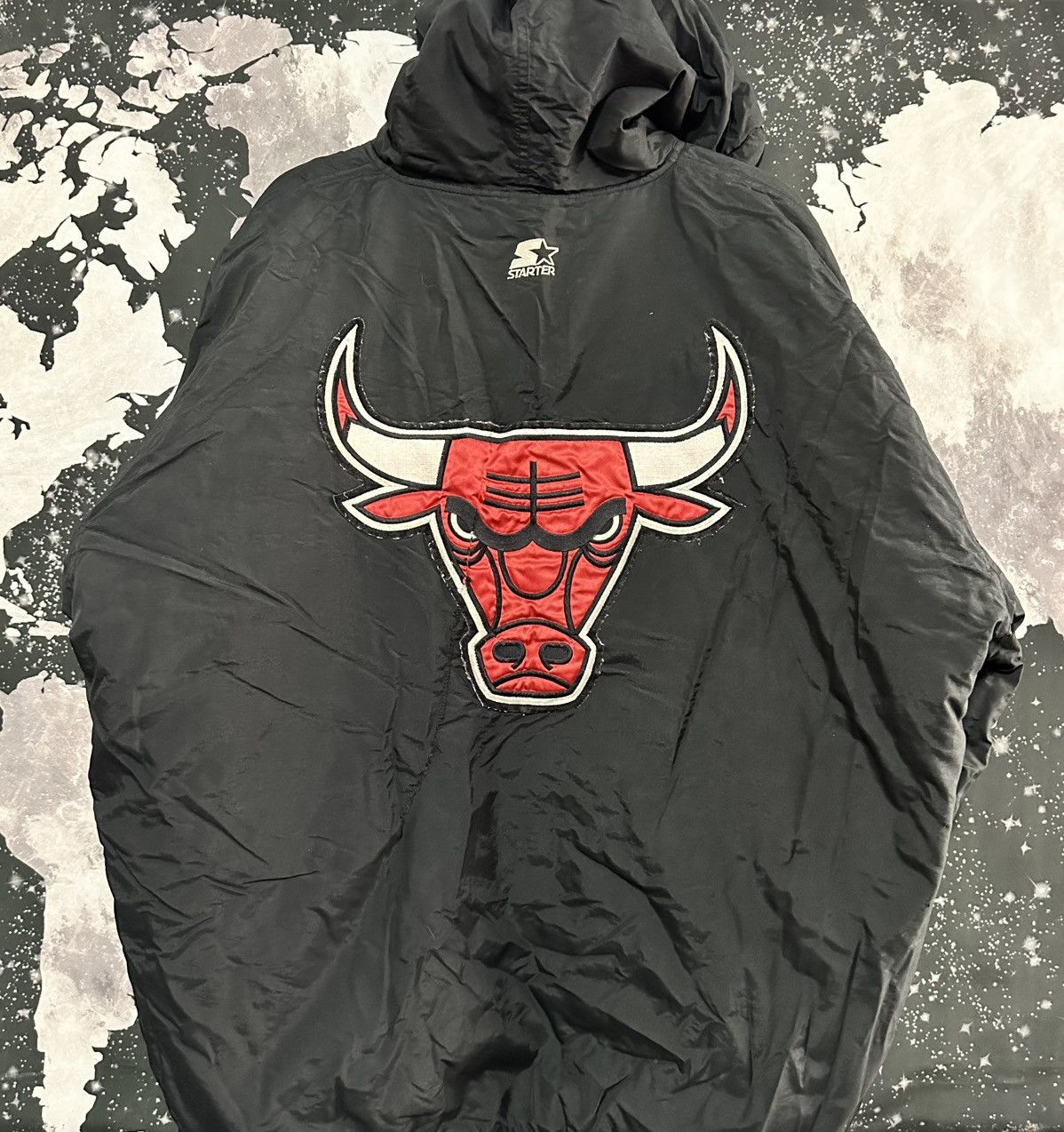 Starter Chicago Bulls Basketball Team Starter jacket Size US XXL / EU 58 / 5 - 1 Thumbnail