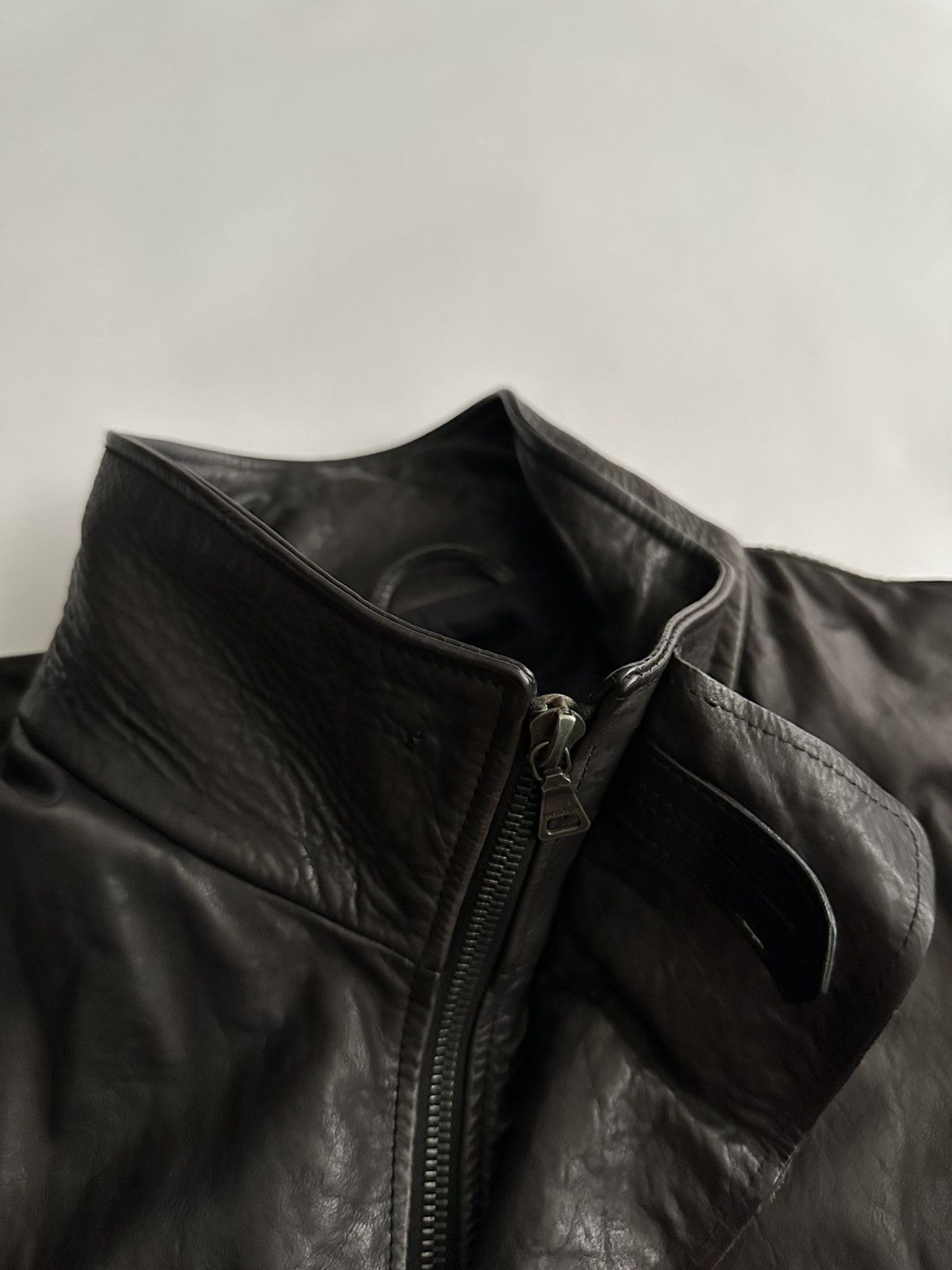 Jil Sander Jil Sander by Raf Simons Leather Jacket Size US M / EU 48-50 / 2 - 13 Thumbnail