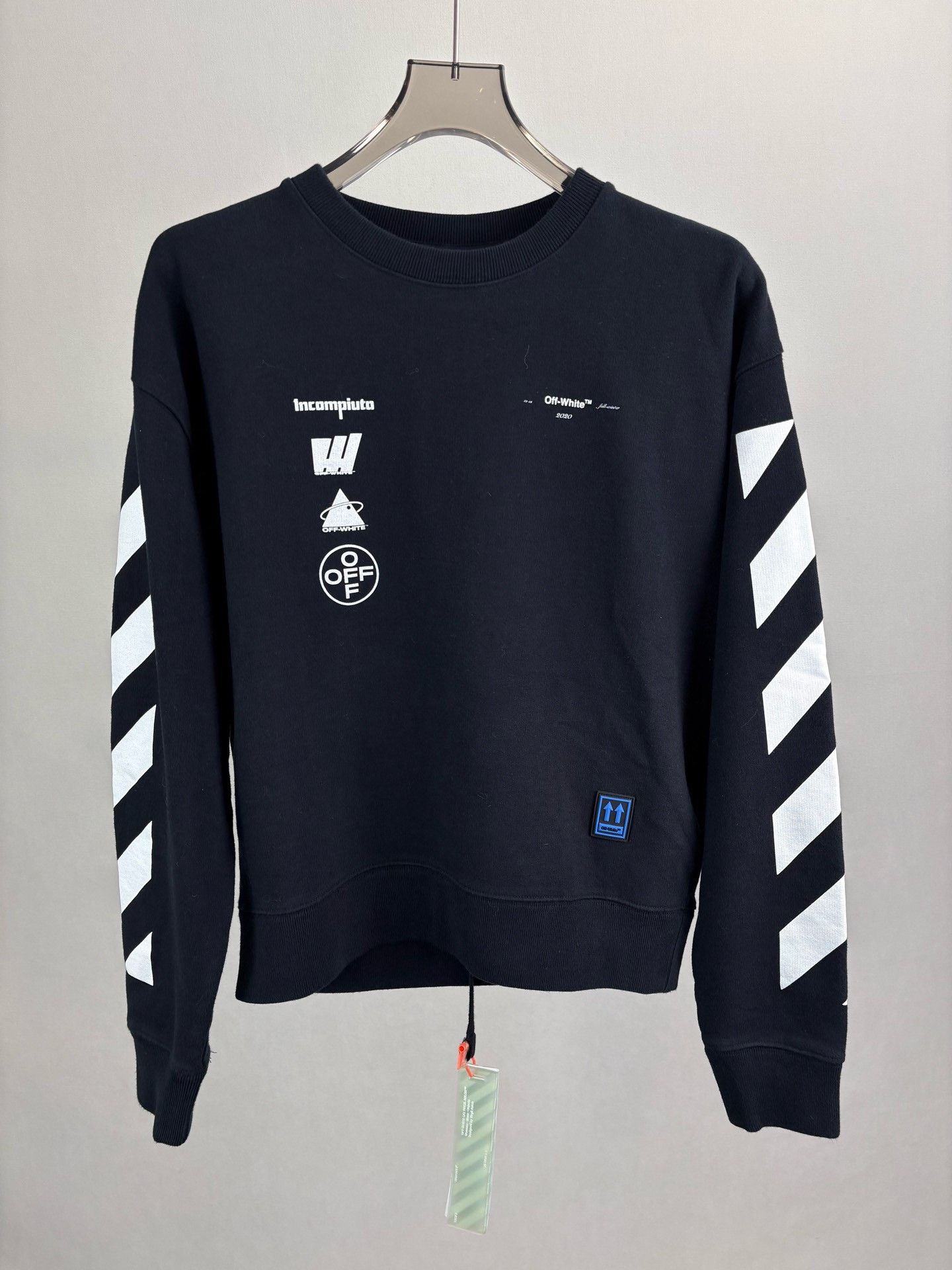 Off-White OFF-WHITE Long Sleeve Sweatshirt Size S / US 4 / IT 40 - 1 Thumbnail